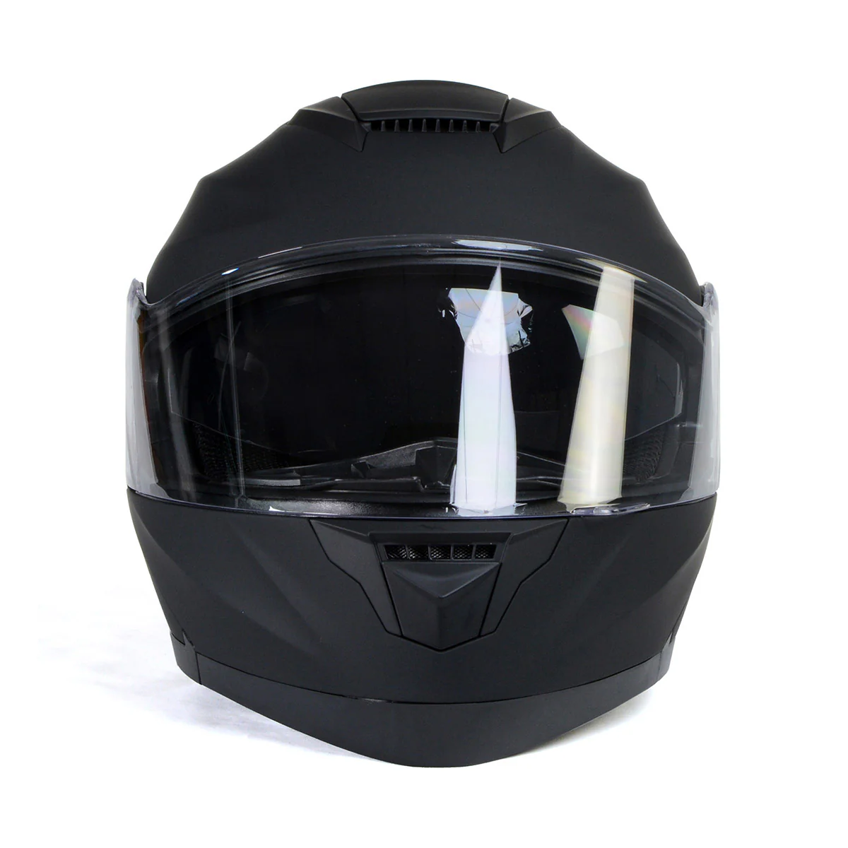 Milwaukee Helmets Breeze Flat Black Advanced Motorcycle Modular Helmet w/ Drop Down Visor DOT Approved MPH9814DOT - Image 16