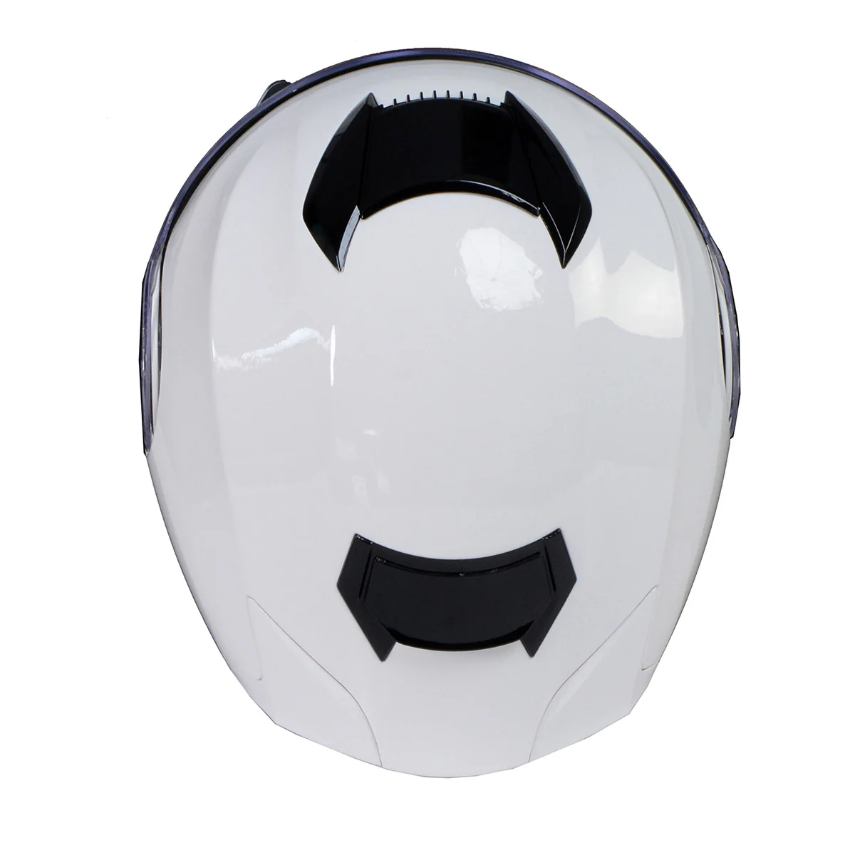 Milwaukee Helmets MPH9816DOT Breeze White Advanced Motorcycle Modular Helmet Biker w/ Drop Down Visor - Image 14