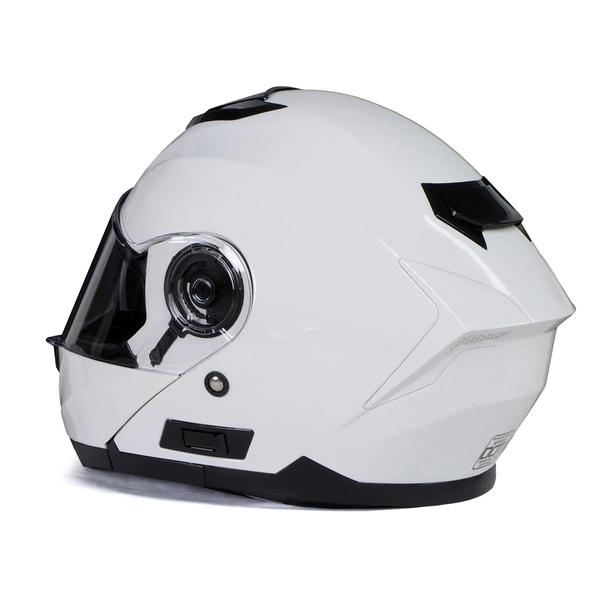 Milwaukee Helmets MPH9816DOT 'Breeze' White Modular Helmet for Men and Women Biker w/ MP7922FMSET Heated Balaclava Bundle - Image 15