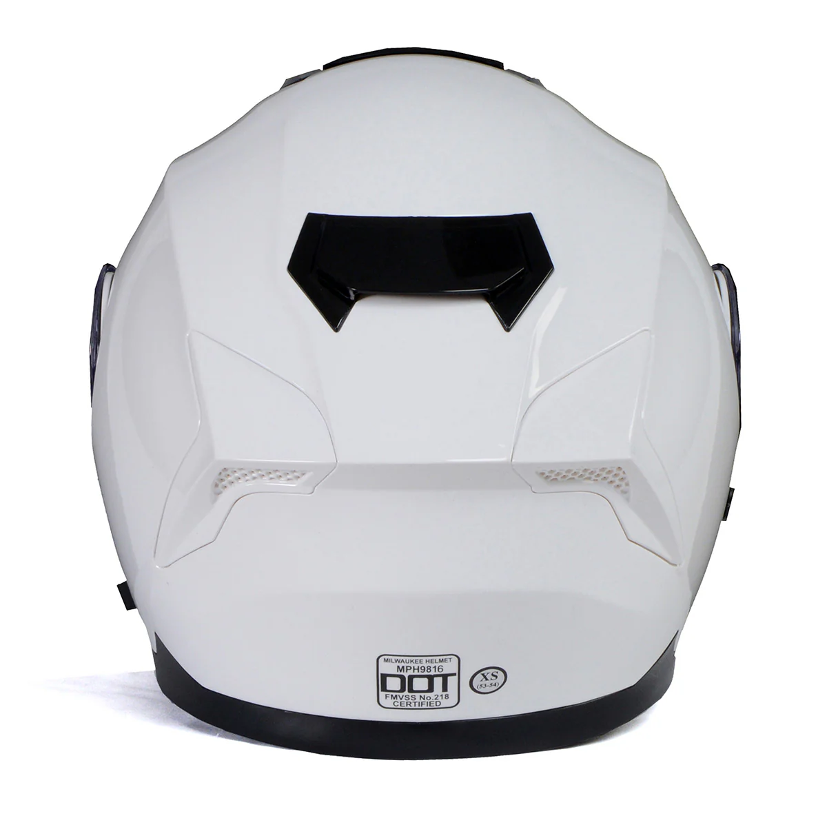 Milwaukee Helmets MPH9816DOT 'Breeze' White Modular Helmet for Men and Women Biker w/ MP7922FMSET Heated Balaclava Bundle - Image 17