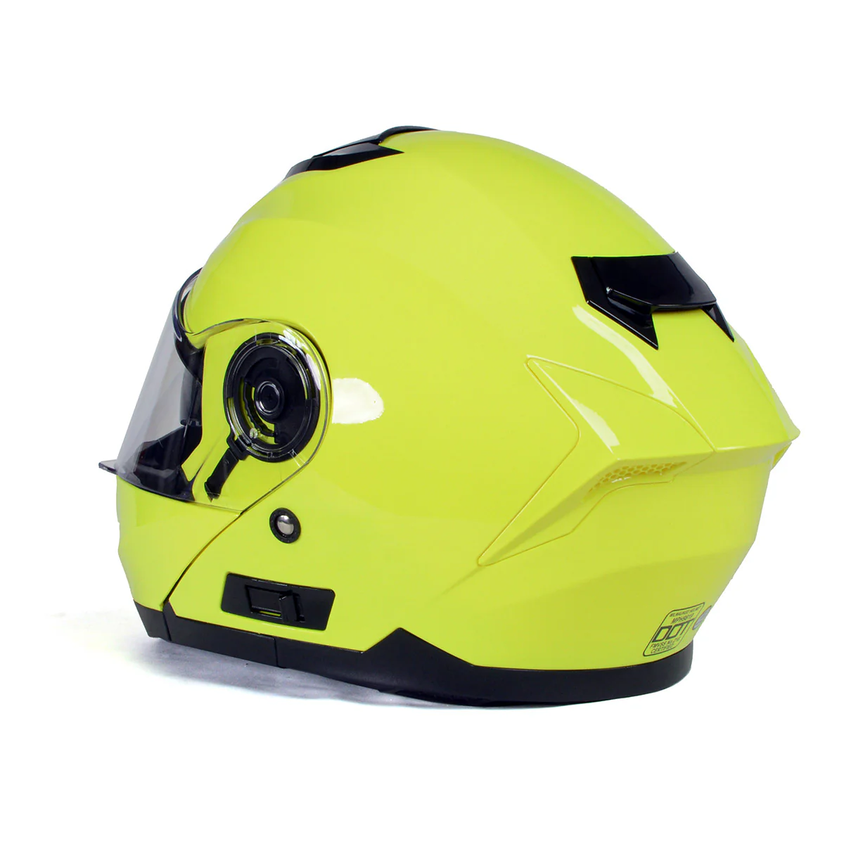 Milwaukee Helmets MPH9819DOT Breeze Green Advanced Motorcycle Modular Helmet Biker w/ Drop Down Visor - Image 12