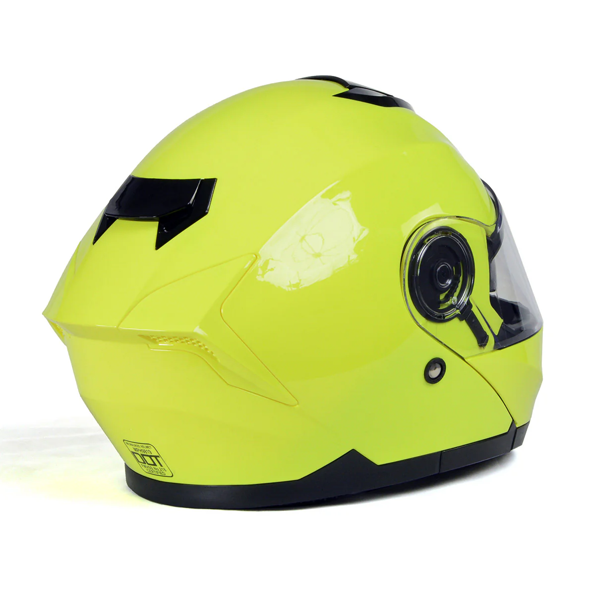 Milwaukee Helmets MPH9819DOT Breeze Green Advanced Motorcycle Modular Helmet Biker w/ Drop Down Visor - Image 14