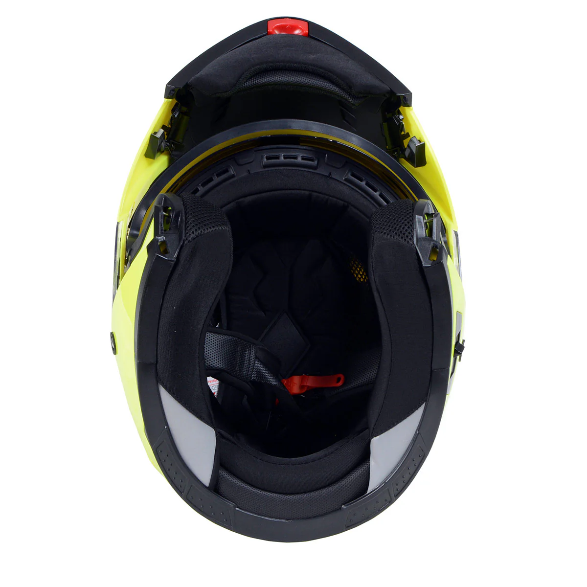 Milwaukee Helmets MPH9819DOT Breeze Green Advanced Motorcycle Modular Helmet Biker w/ Drop Down Visor - Image 17