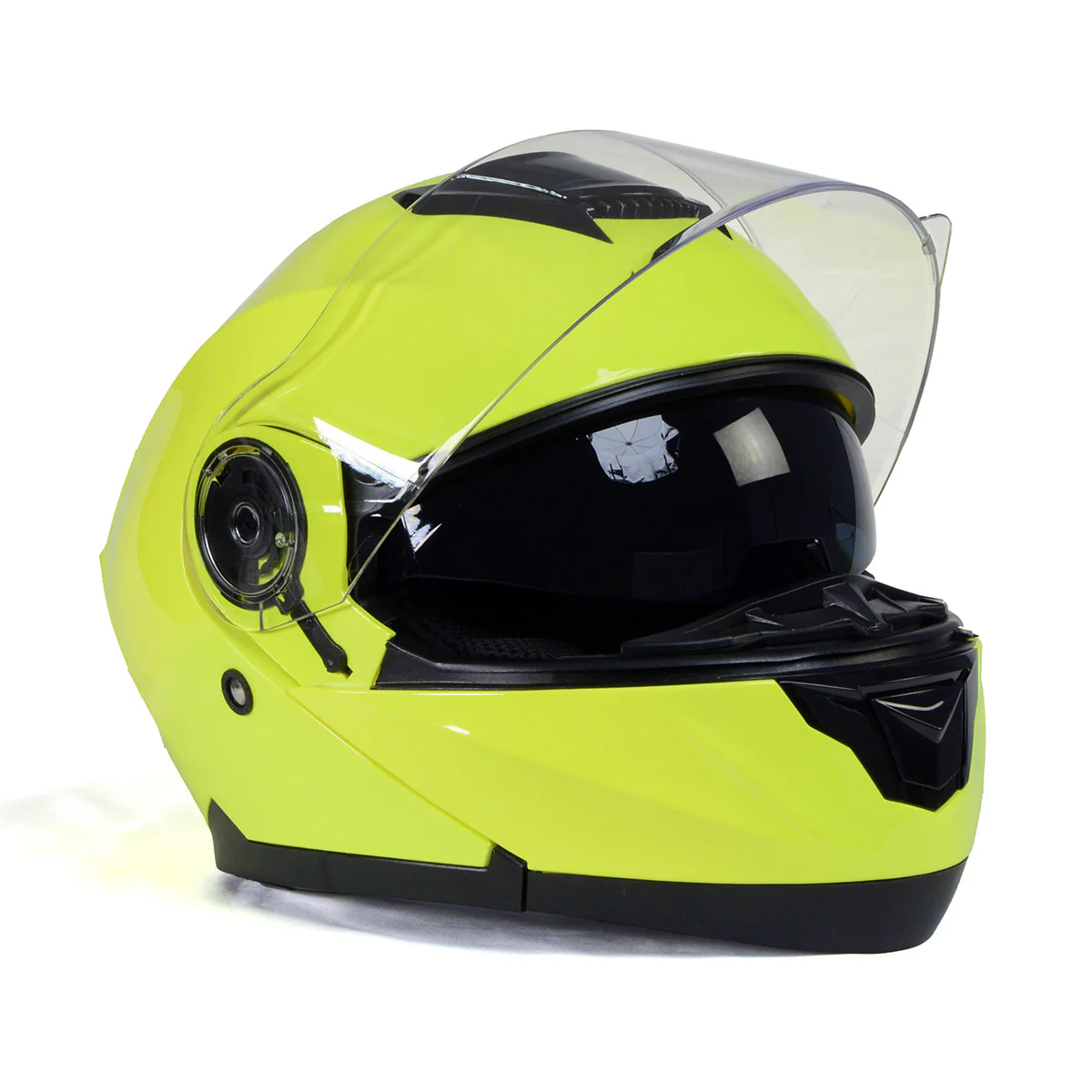 Milwaukee Helmets MPH9819DOT Breeze Green Advanced Motorcycle Modular Helmet Biker w/ Drop Down Visor - Image 18