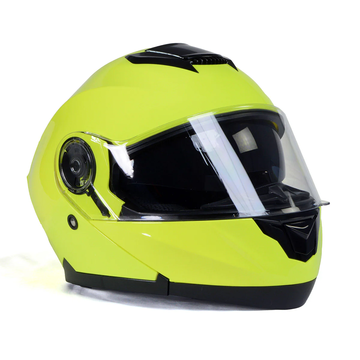Milwaukee Helmets MPH9819DOT Breeze Green Advanced Motorcycle Modular Helmet Biker w/ Drop Down Visor - Image 8
