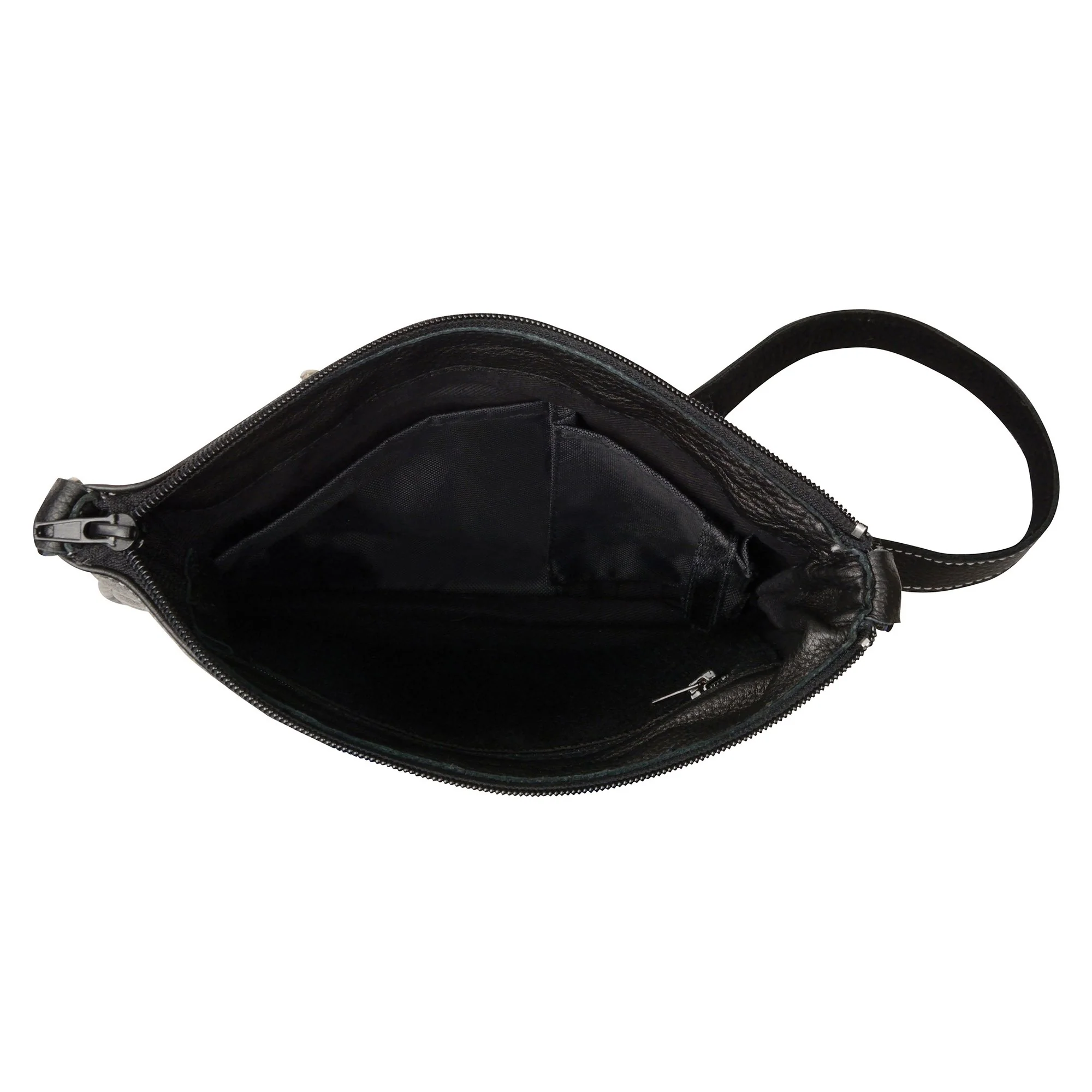 Milwaukee Leather MP8810 Women's Distress Brown Chain Strap Riveted Shoulder Bag - Image 4