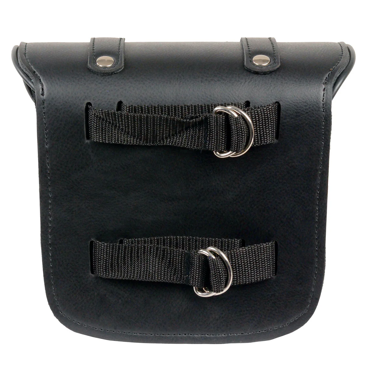 Milwaukee Leather SH545 Small Black PVC Motorcycle Sissy Bar Bag - Image 5
