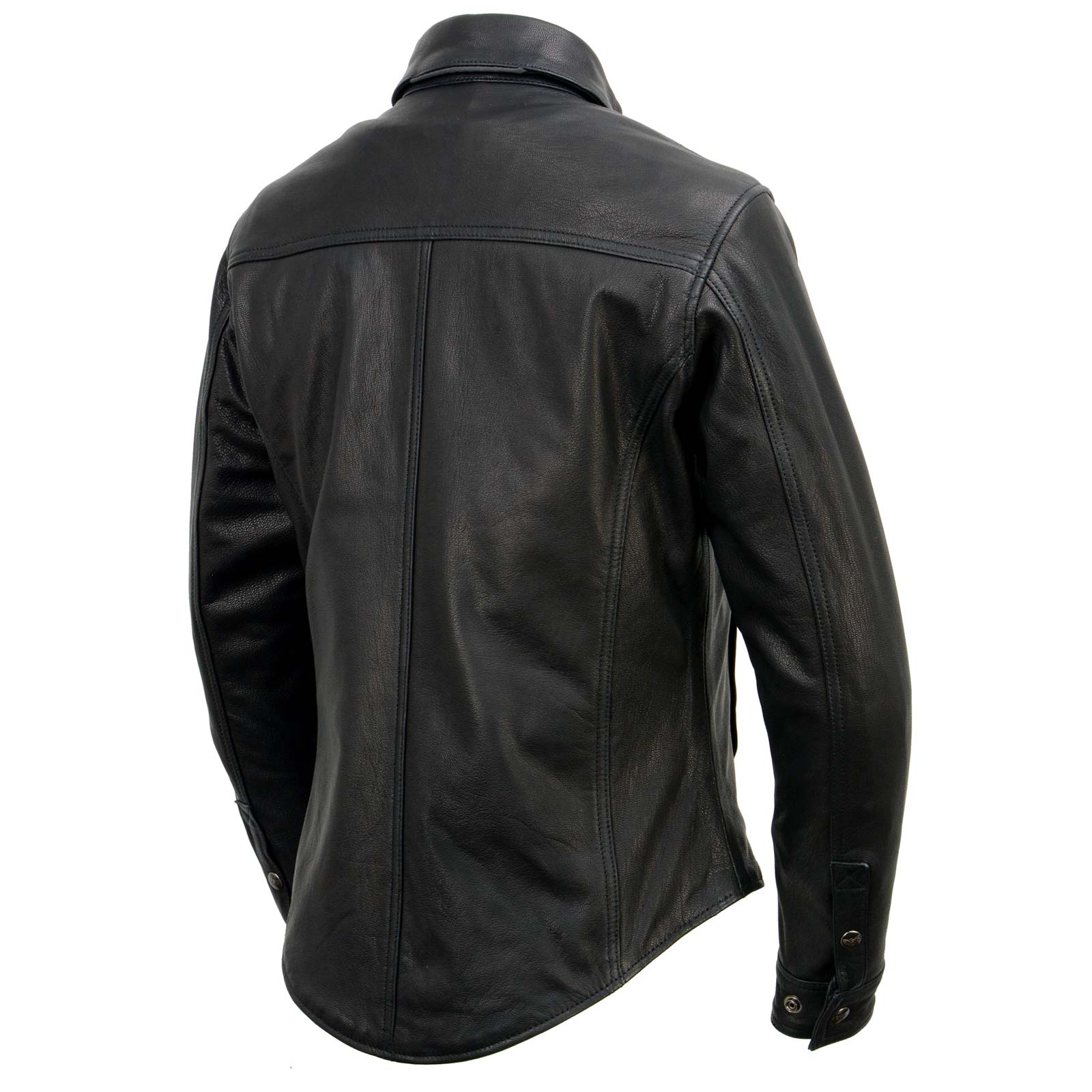 Milwaukee Leather MLL2600 Women's Black Premium Leather Shirt Style Jacket w/ Removable Liner - Image 12