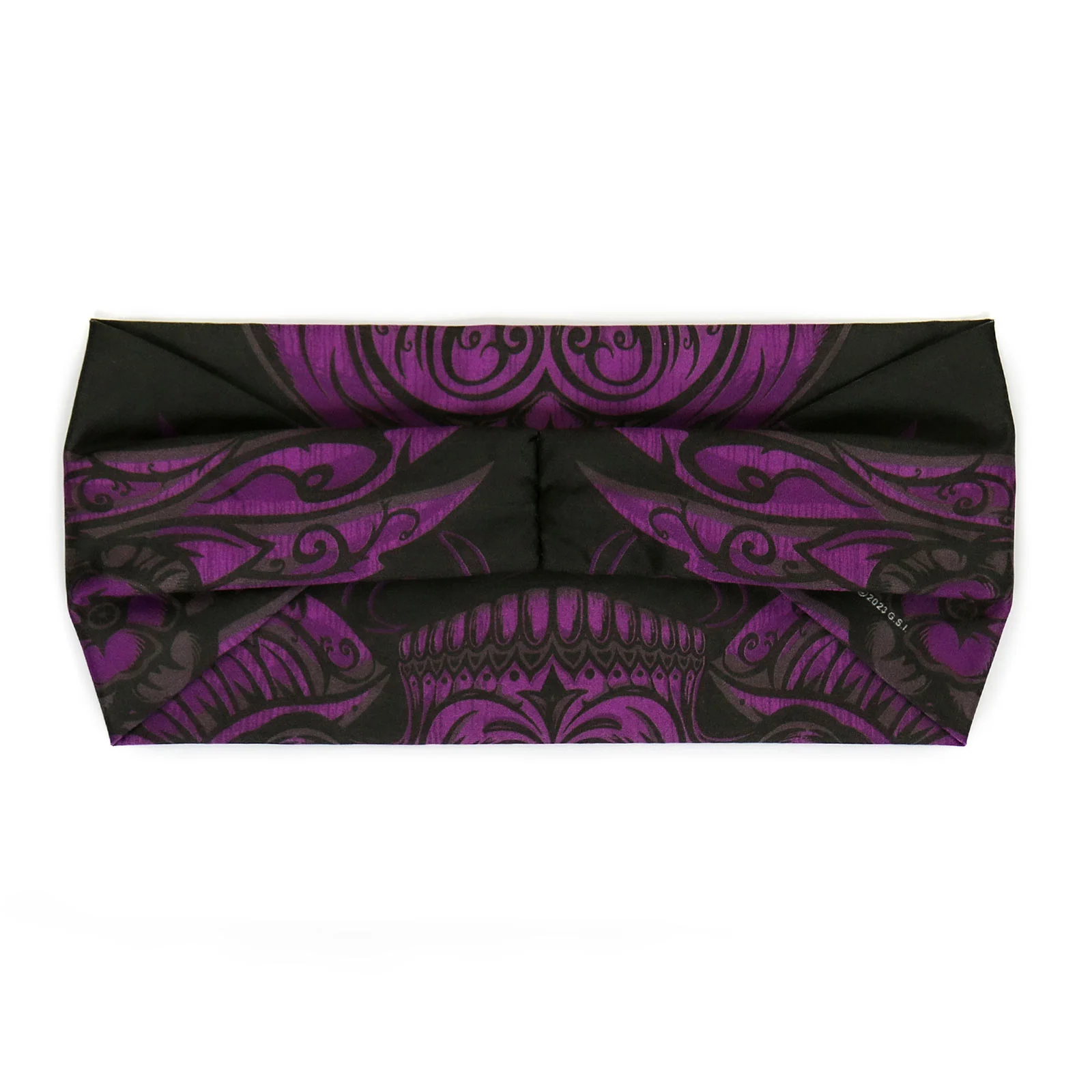 Milwaukee Leather | Bling Designed Wide Headbands-Headwraps for Women Biker Bandana with Antique Sugar - MLA8003 - Image 3