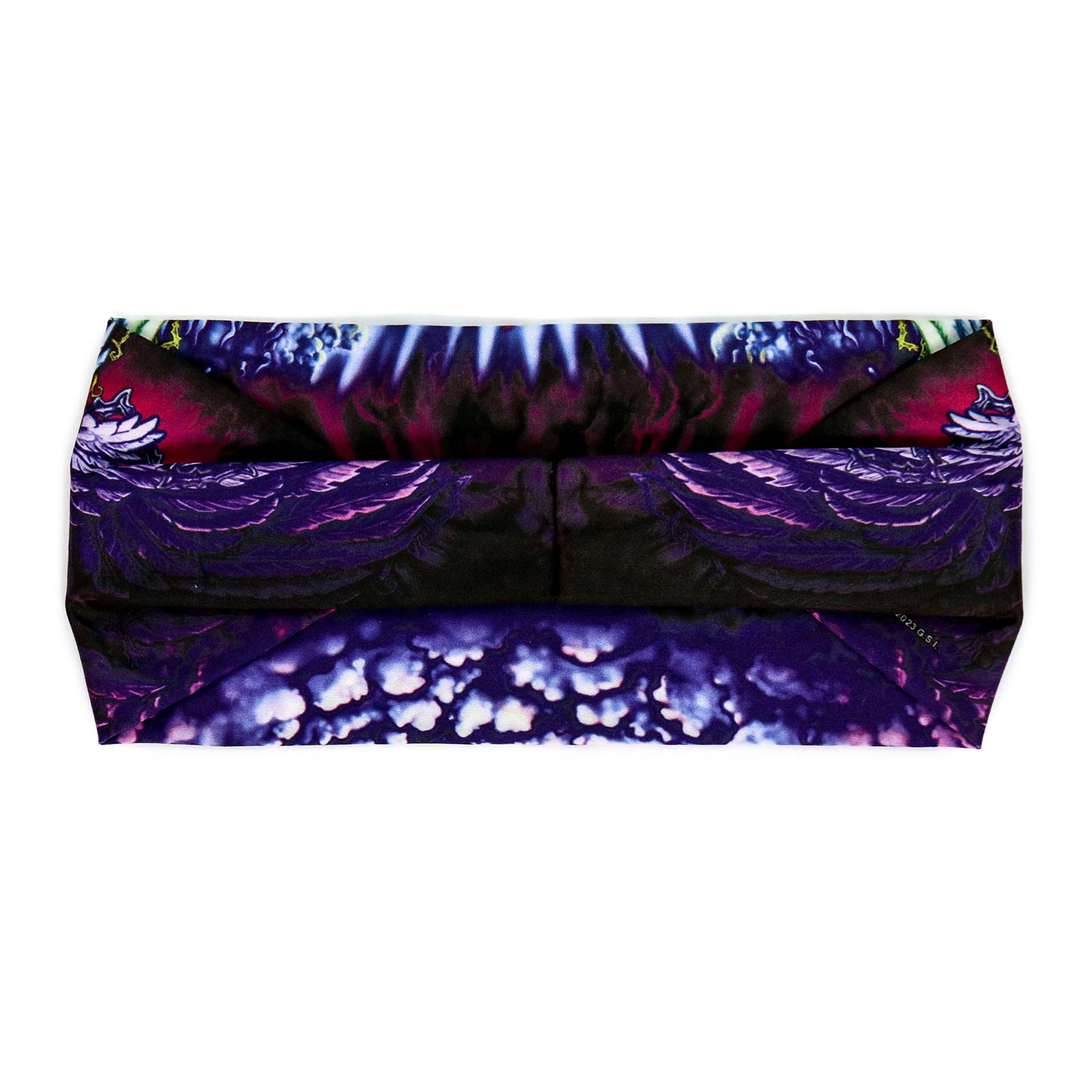Milwaukee Leather | Bling Designed Wide Headbands-Headwraps for Women Biker Bandana with Scared Heart - MLA8039 - Image 3