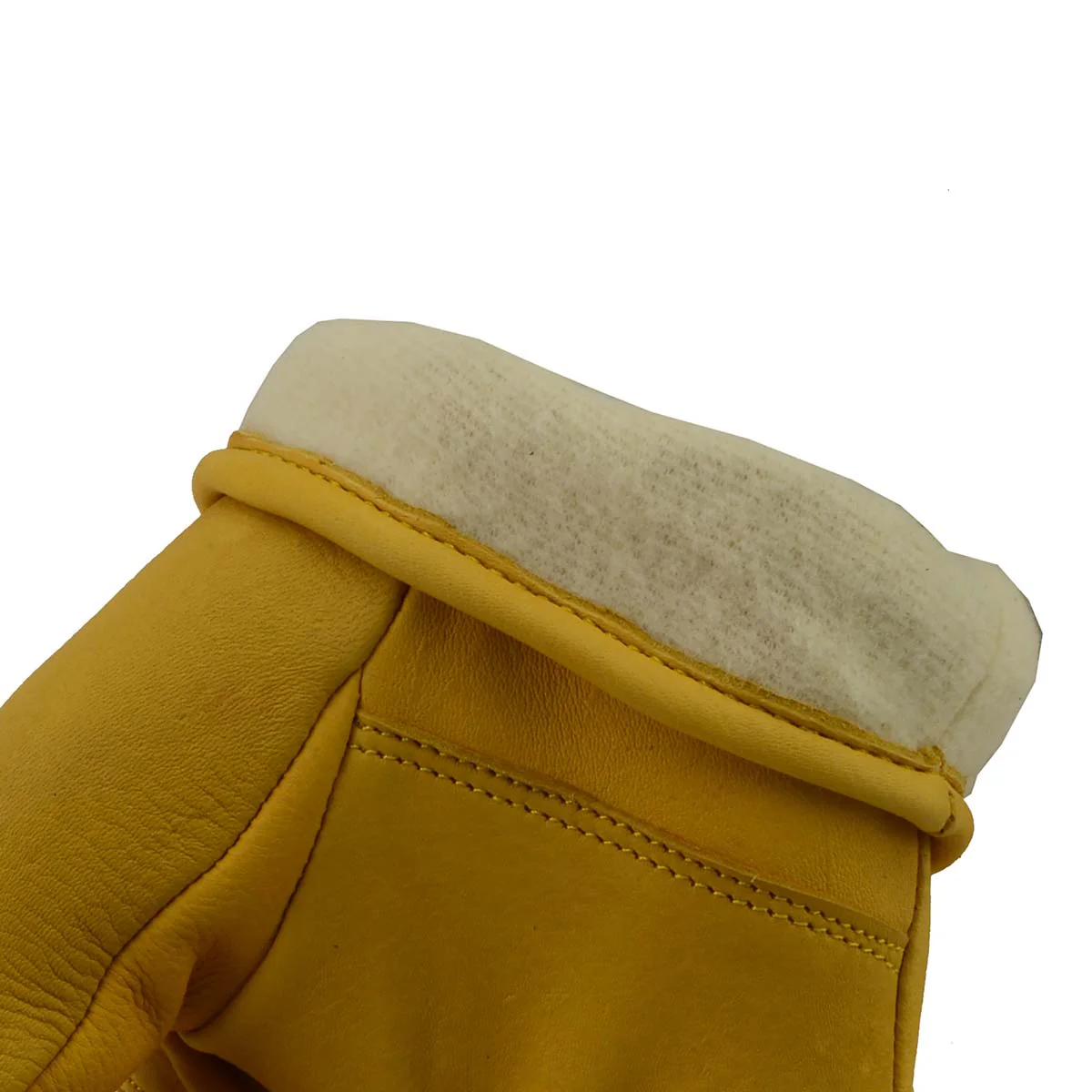 Milwaukee Leather G011T Men's Tan Full Grain Deerskin Leather Motorcycle Gloves - Image 2