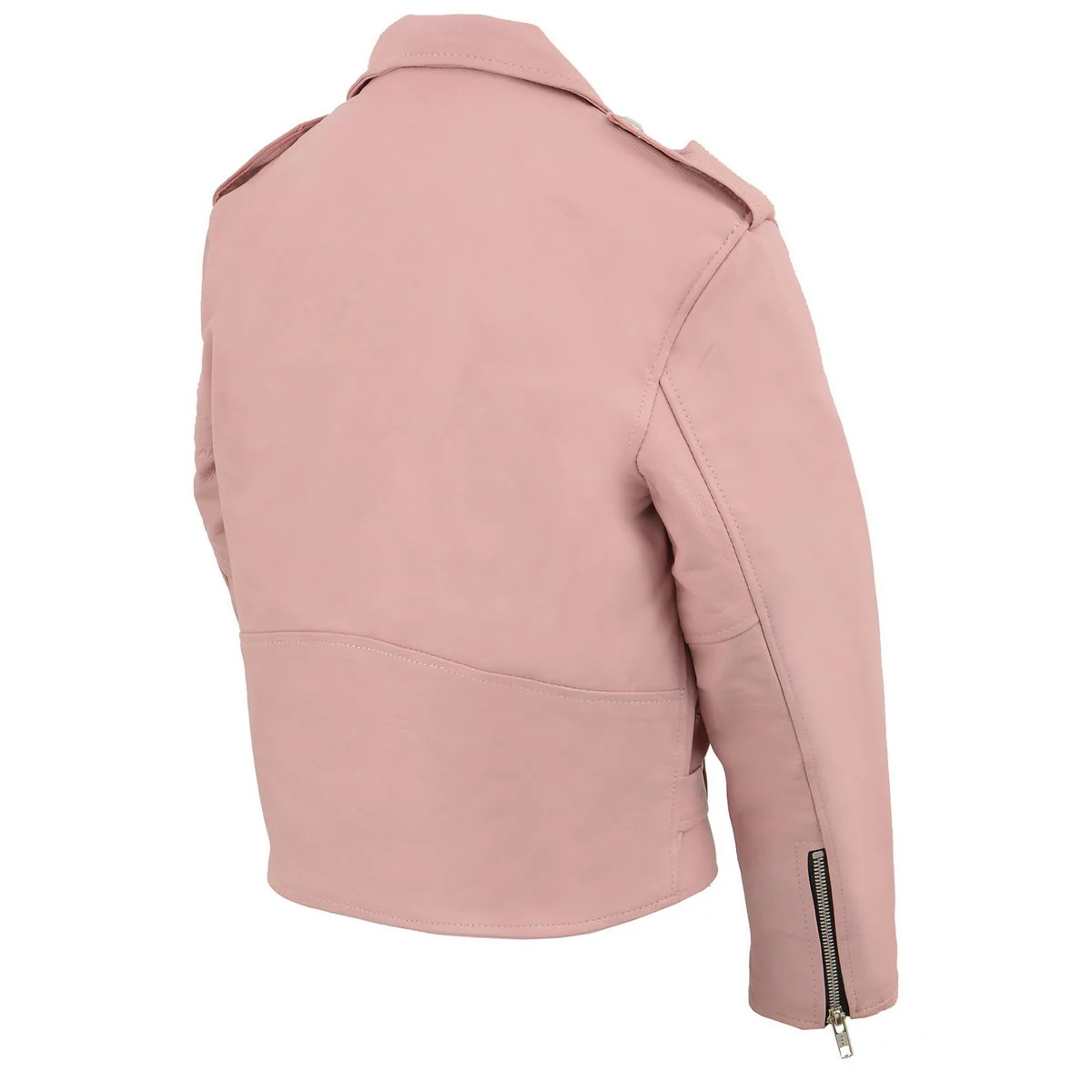 Milwaukee Leather SH2010 Girls Toddler Classic Style Pink Leather Motorcycle Jacket - Image 6