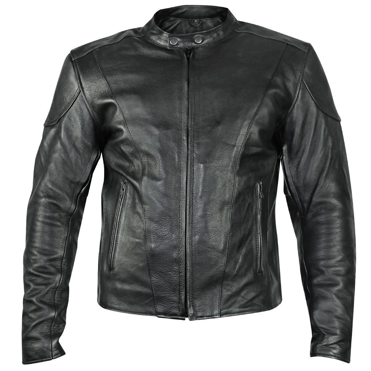Milwaukee Leather LKM17003  Men's Premium Black Leather Motorcycle Riders Jacket with CE Armor Protecion - Image 7