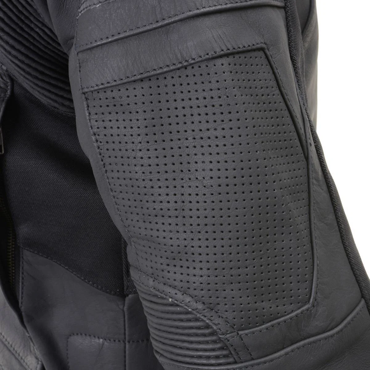Milwaukee Leather LKM17014 Men's Matte Black Premium Leather Protective Motorcycle Racing Style Biker Jacket w/ CE Armor - Image 5