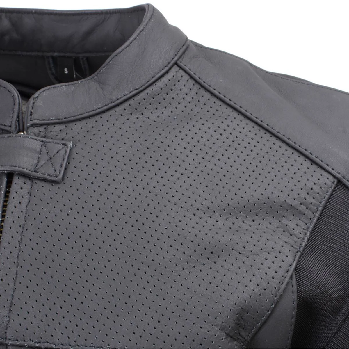 Milwaukee Leather LKM17014 Men's Matte Black Premium Leather Protective Motorcycle Racing Style Biker Jacket w/ CE Armor - Image 6