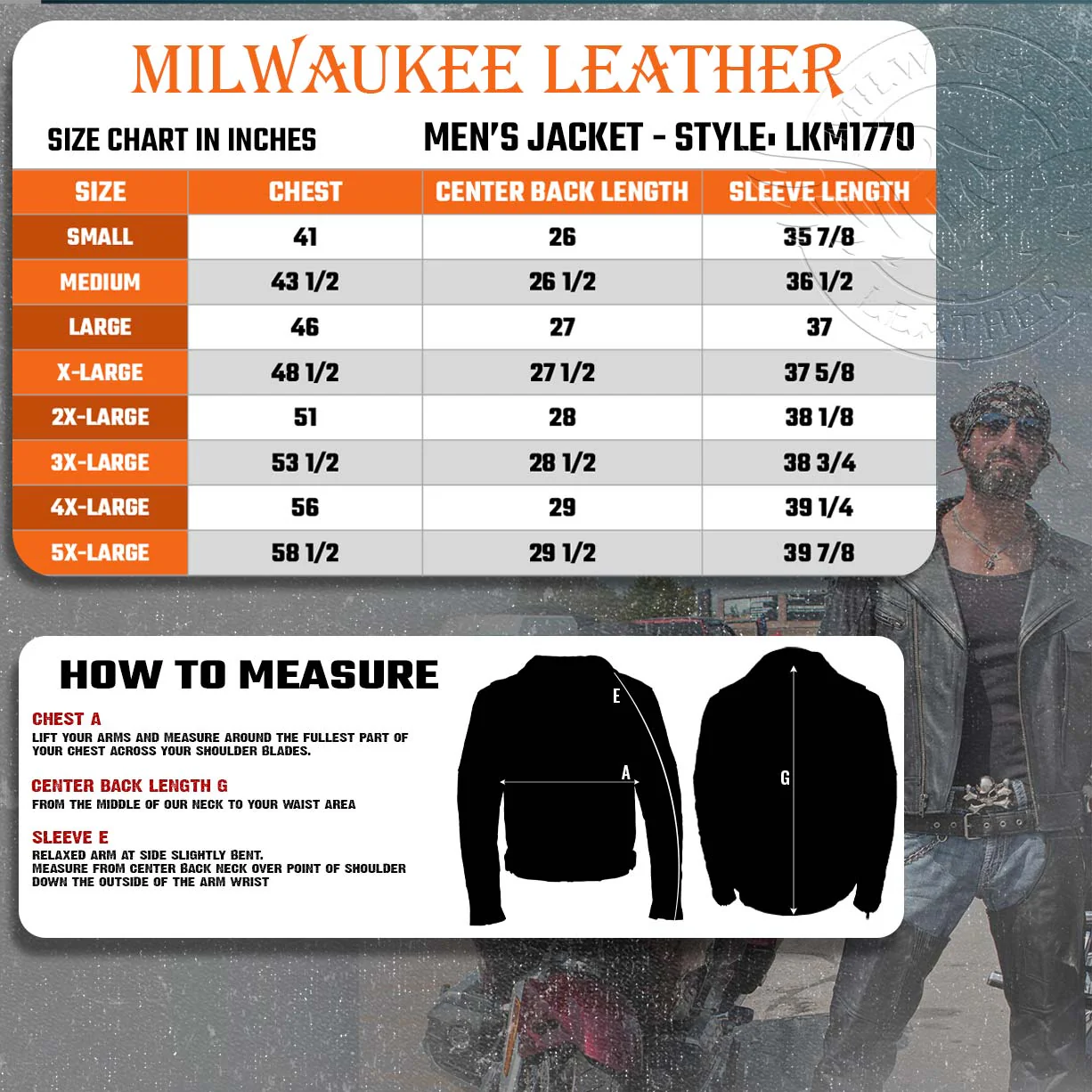 Milwaukee Leather LKM1770 Men's Black Premium Thick Leather Motorcycle Jacket Brando Style Biker Jacket - Image 3