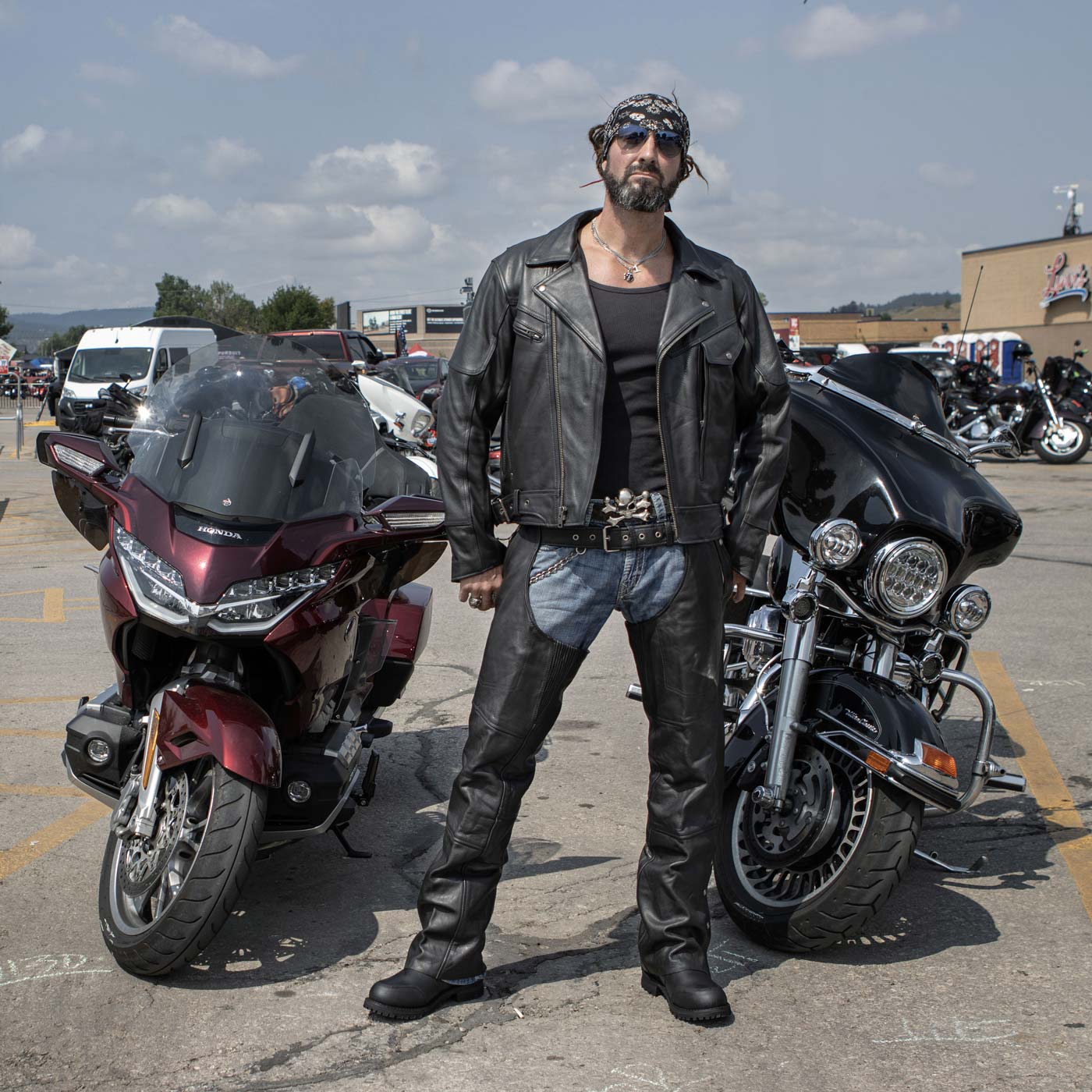 Milwaukee Leather LKM1770 Men's Black Premium Thick Leather Motorcycle Jacket Brando Style Biker Jacket - Image 6