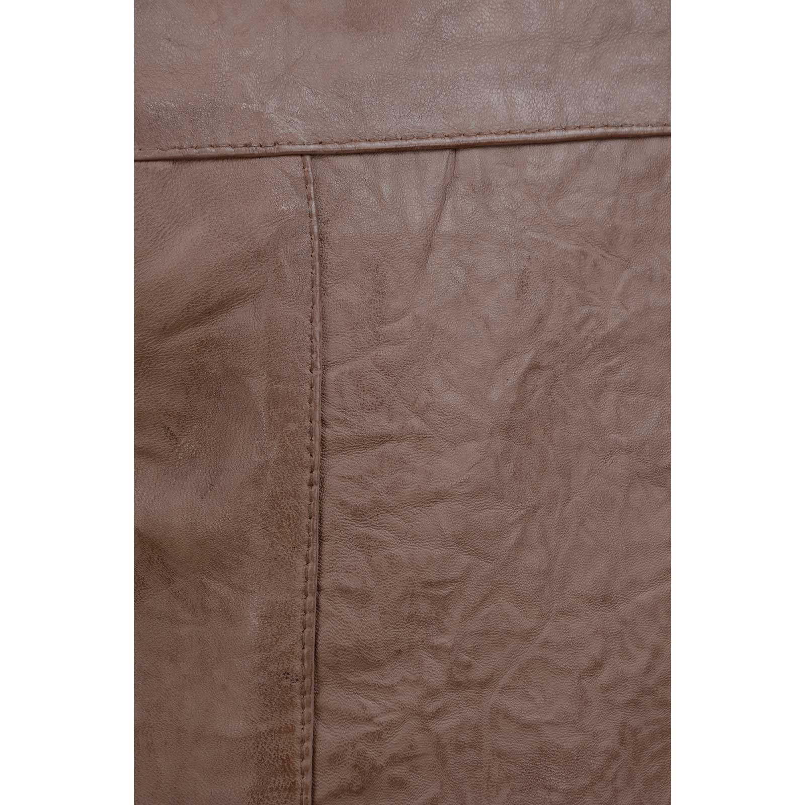 Milwaukee Leather LKM3702 Men's Leather V-Neck Western Style Motorcycle Rider Vest w/Classic Buffalo Snaps Closure - Image 7