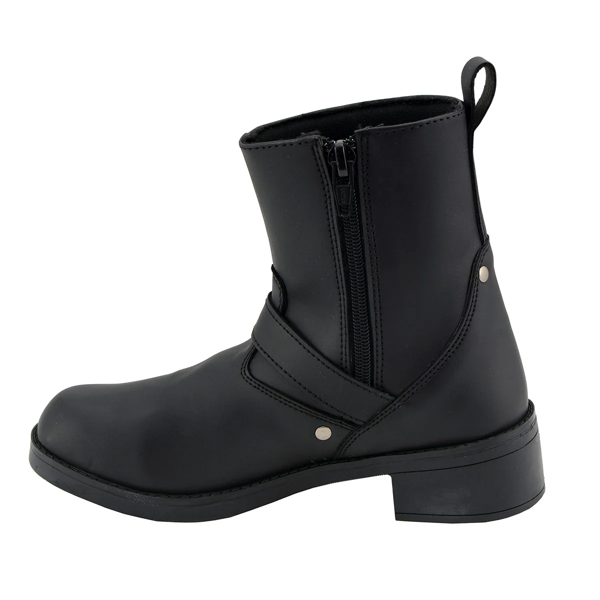 Milwaukee Leather MBK9295 Kids 6 inch Engineer Style Biker Boots - Image 5