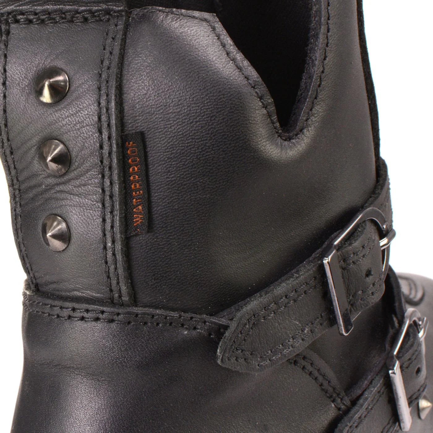 Milwaukee Leather Women's Premium Black Leather Double Strap Motorcycle Riding Boots MBL9307 - Image 11