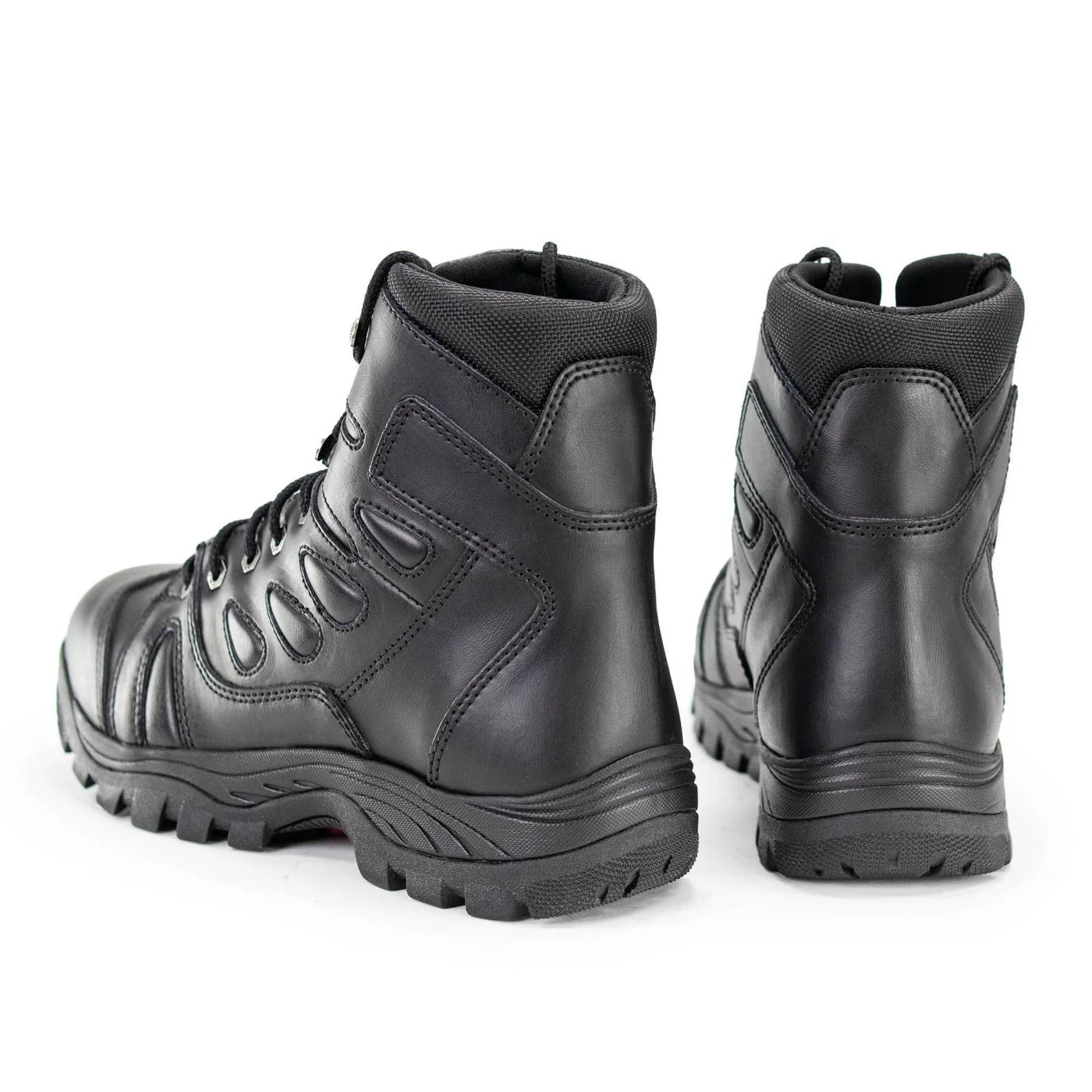 Milwaukee Leather MBM9115 Men's Black Leather 6-Inch Swat Style-Tactical Motorcycle Rider Biker Boots - Image 5