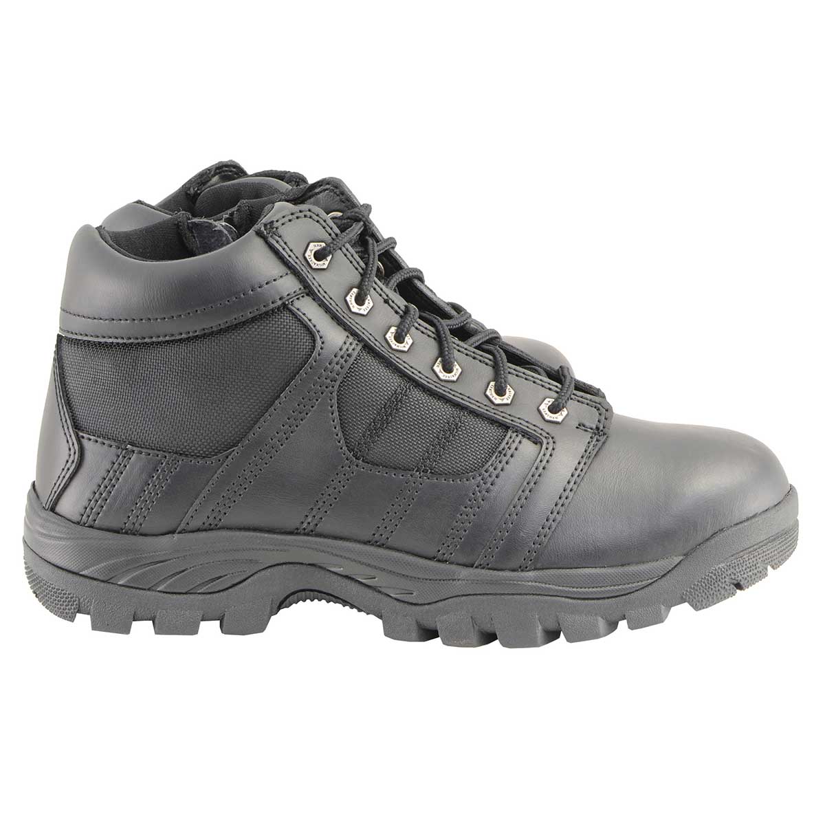 Milwaukee Leather MBM9131 Men’s Black Lace-Up Waterproof Swat Style-Tactical Motorcycle Shoes - Image 10