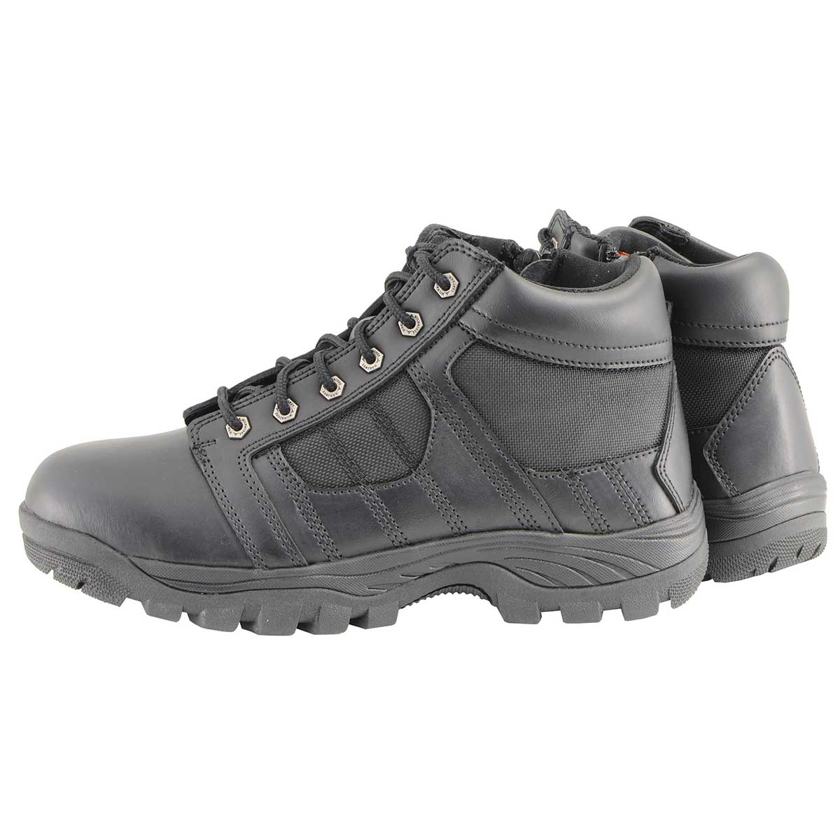 Milwaukee Leather MBM9131 Men’s Black Lace-Up Waterproof Swat Style-Tactical Motorcycle Shoes - Image 7