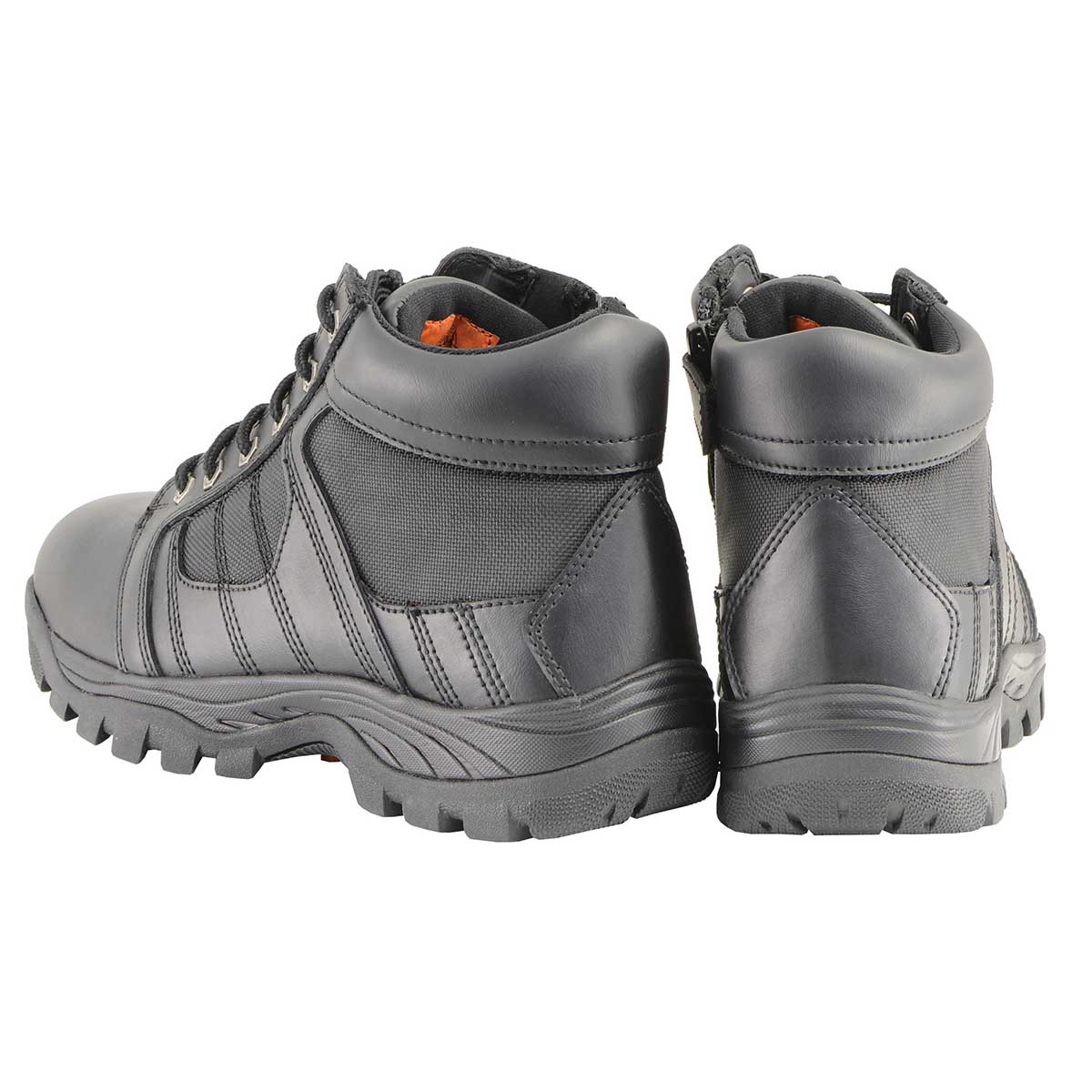 Milwaukee Leather MBM9131 Men’s Black Lace-Up Waterproof Swat Style-Tactical Motorcycle Shoes - Image 8