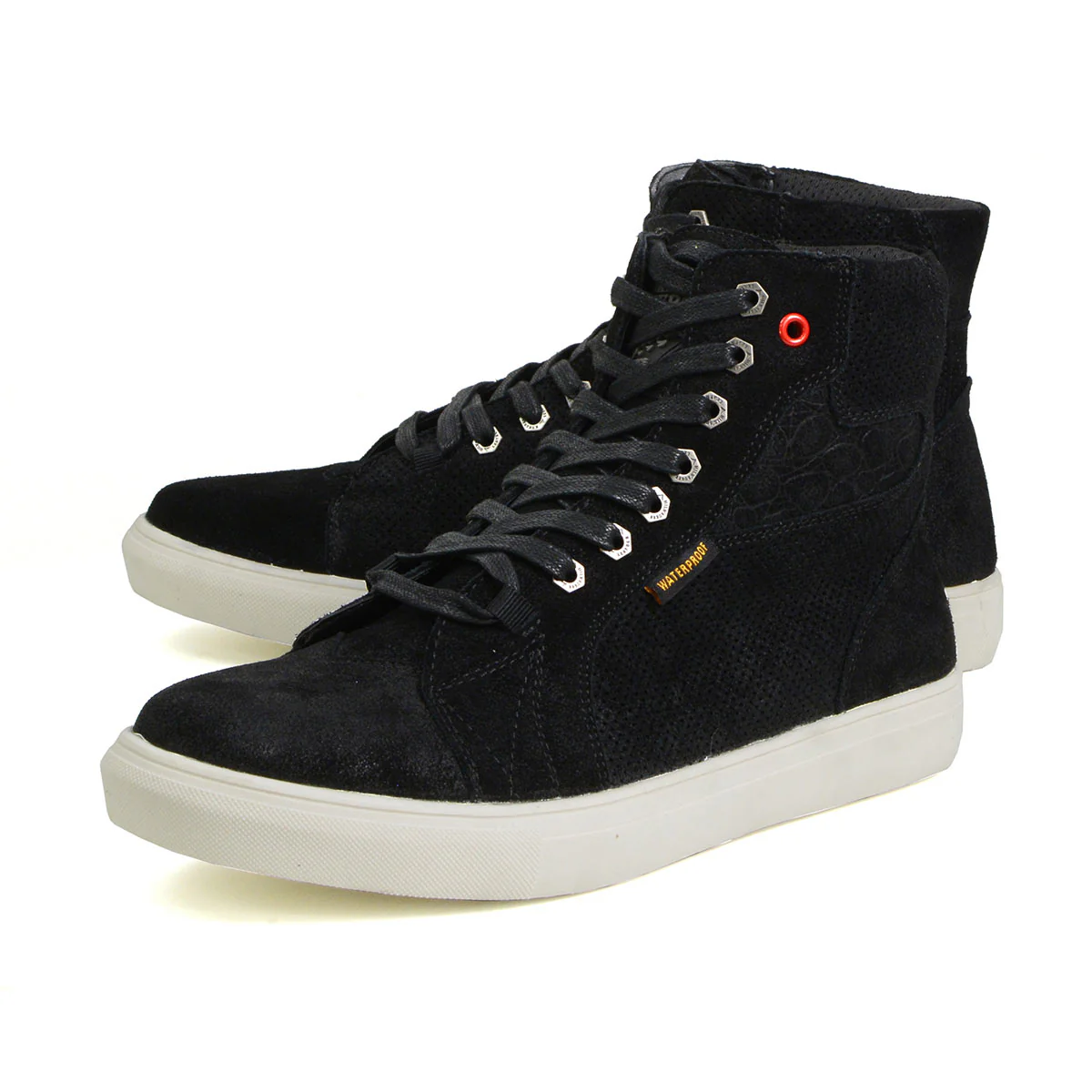 Milwaukee Leather MBM9155 Men's Black Suede Leather Reinforced Street Riding Waterproof Shoes w/ Ankle Support - Image 10