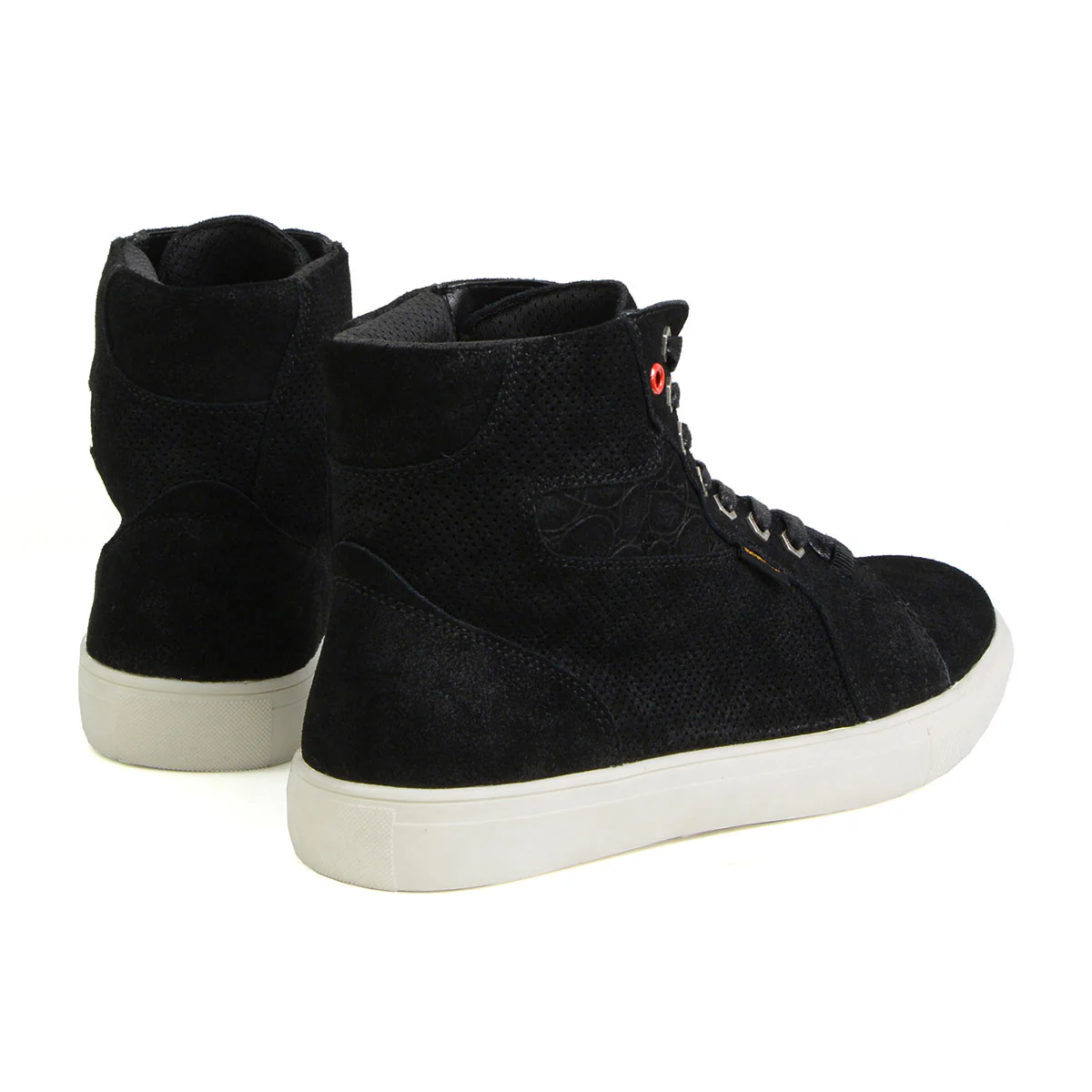Milwaukee Leather MBM9155 Men's Black Suede Leather Reinforced Street Riding Waterproof Shoes w/ Ankle Support - Image 13