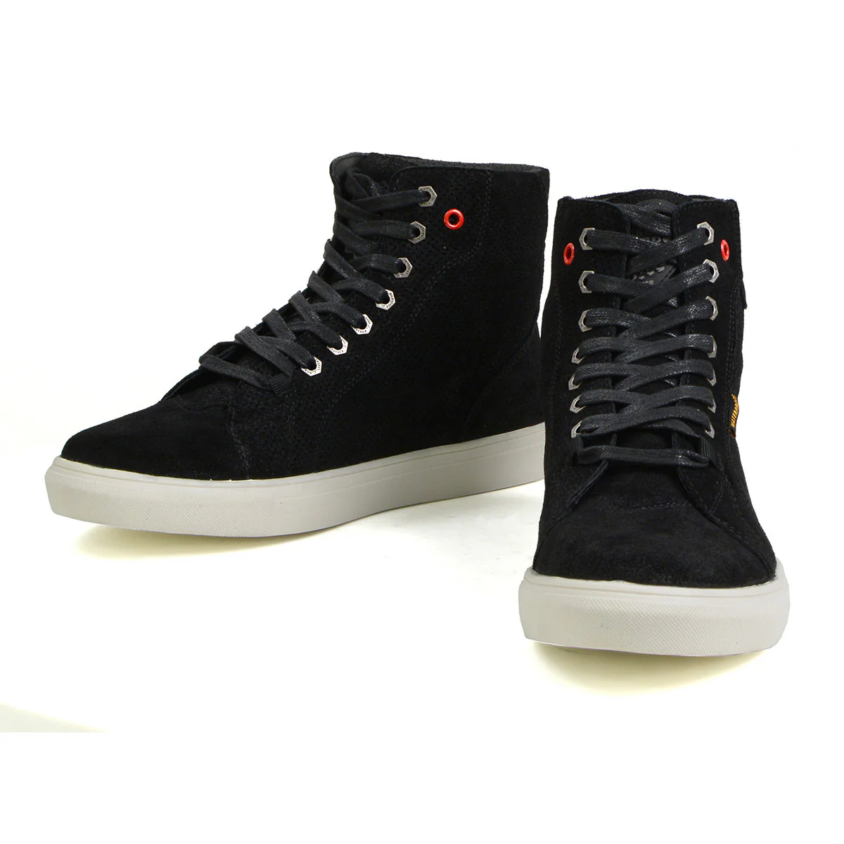 Milwaukee Leather MBM9155 Men's Black Suede Leather Reinforced Street Riding Waterproof Shoes w/ Ankle Support - Image 16