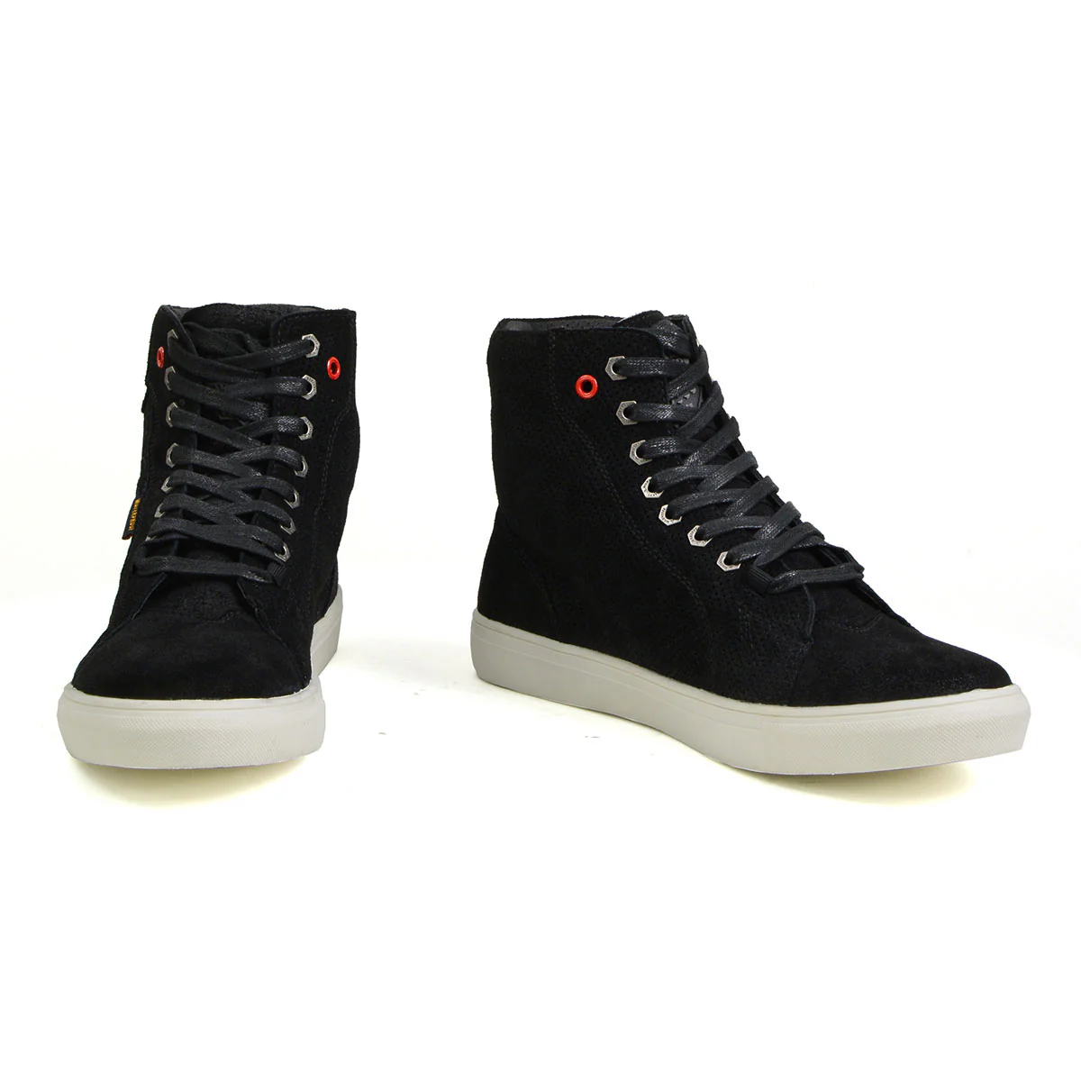 Milwaukee Leather MBM9155 Men's Black Suede Leather Reinforced Street Riding Waterproof Shoes w/ Ankle Support - Image 9