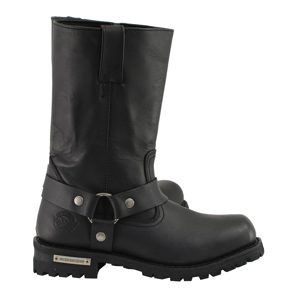 Milwaukee Leather Men’s Classic Harness 11-Inch Motorcycle Boots – Premium Cowhide, Wide-Width Sizes MBM131W - Image 10