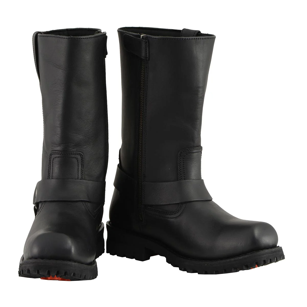 Milwaukee Leather Men’s Classic Harness 11-Inch Motorcycle Boots – Premium Cowhide, Wide-Width Sizes MBM131W - Image 4