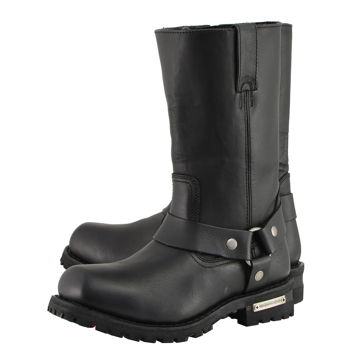 Milwaukee Leather Men’s Classic Harness 11-Inch Motorcycle Boots – Premium Cowhide, Wide-Width Sizes MBM131W - Image 7