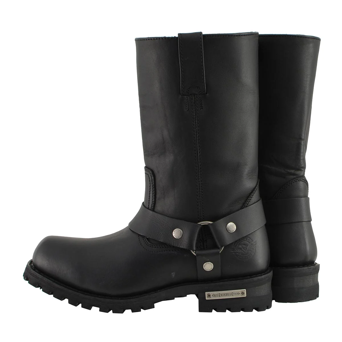 Milwaukee Leather Men’s Classic Harness 11-Inch Motorcycle Boots – Premium Cowhide, Wide-Width Sizes MBM131W - Image 8