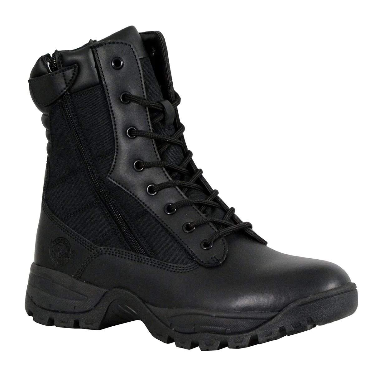 Milwaukee Leather MBM9110 Men's 9-Inch Black Leather Lace-Up Swat Style-Tactical Motorcycle Riding Boots - Image 12