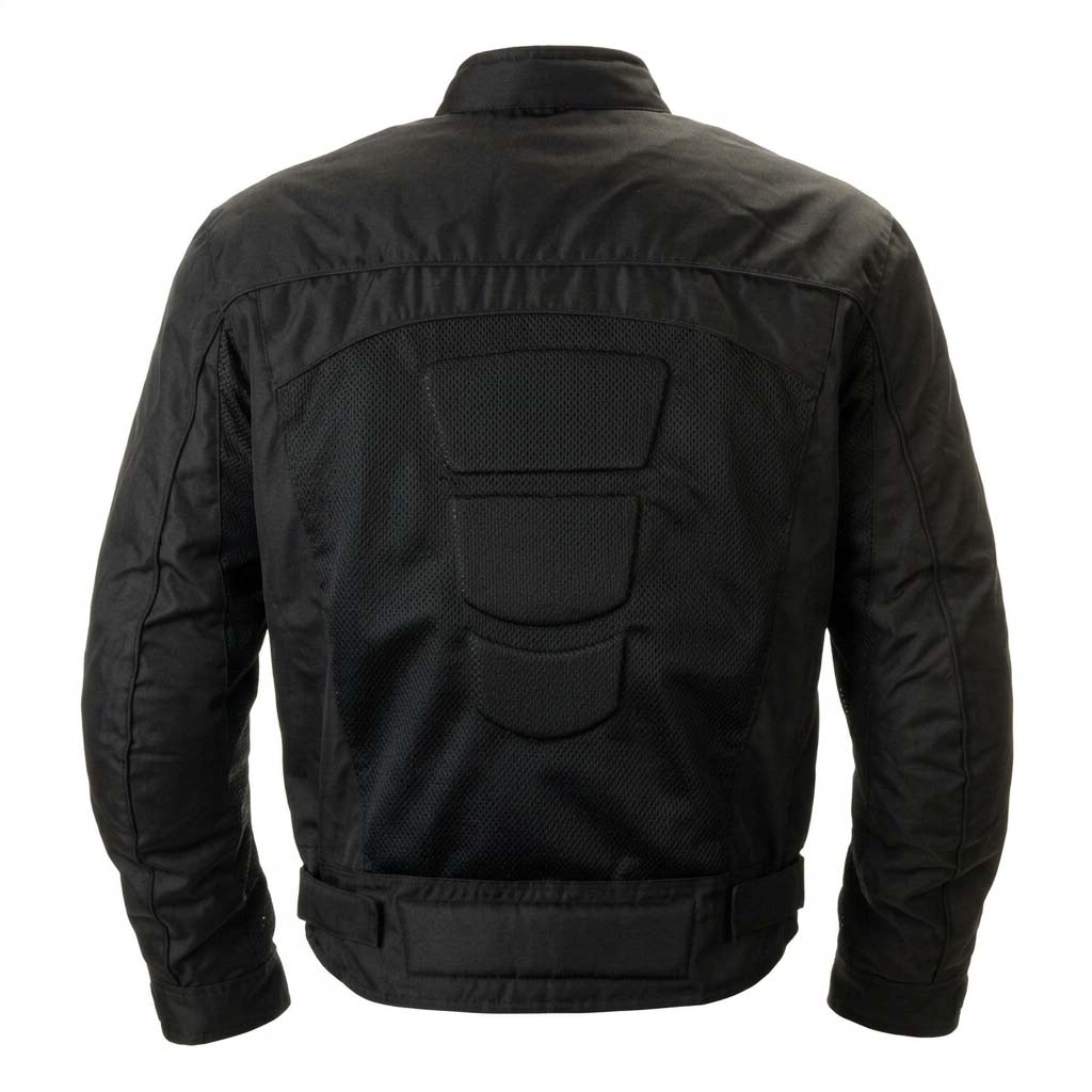 Milwaukee Leather Men's Devious Black Textile Motorcycle Jacket w/ CE Armor - MPM17025 - Image 17