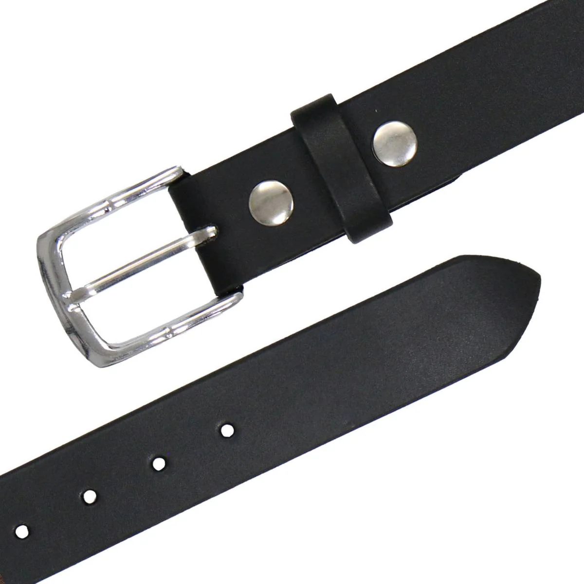 Milwaukee Leather Men's Freedom Line Black Leather Belt with USA Flag Emblems - 1.5 Inch - MPM7140 - Image 14
