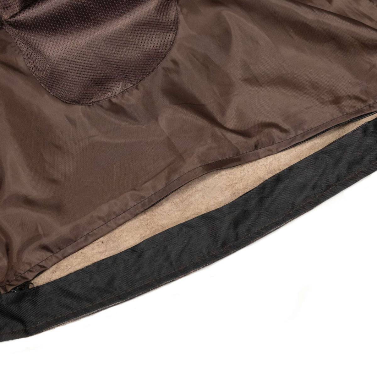 Milwaukee Leather Men's Live to Ride Classic Retro Brown Premium Leather CE Armored Motorcycle Jacket - Side Lace - LKM1707 - Image 13