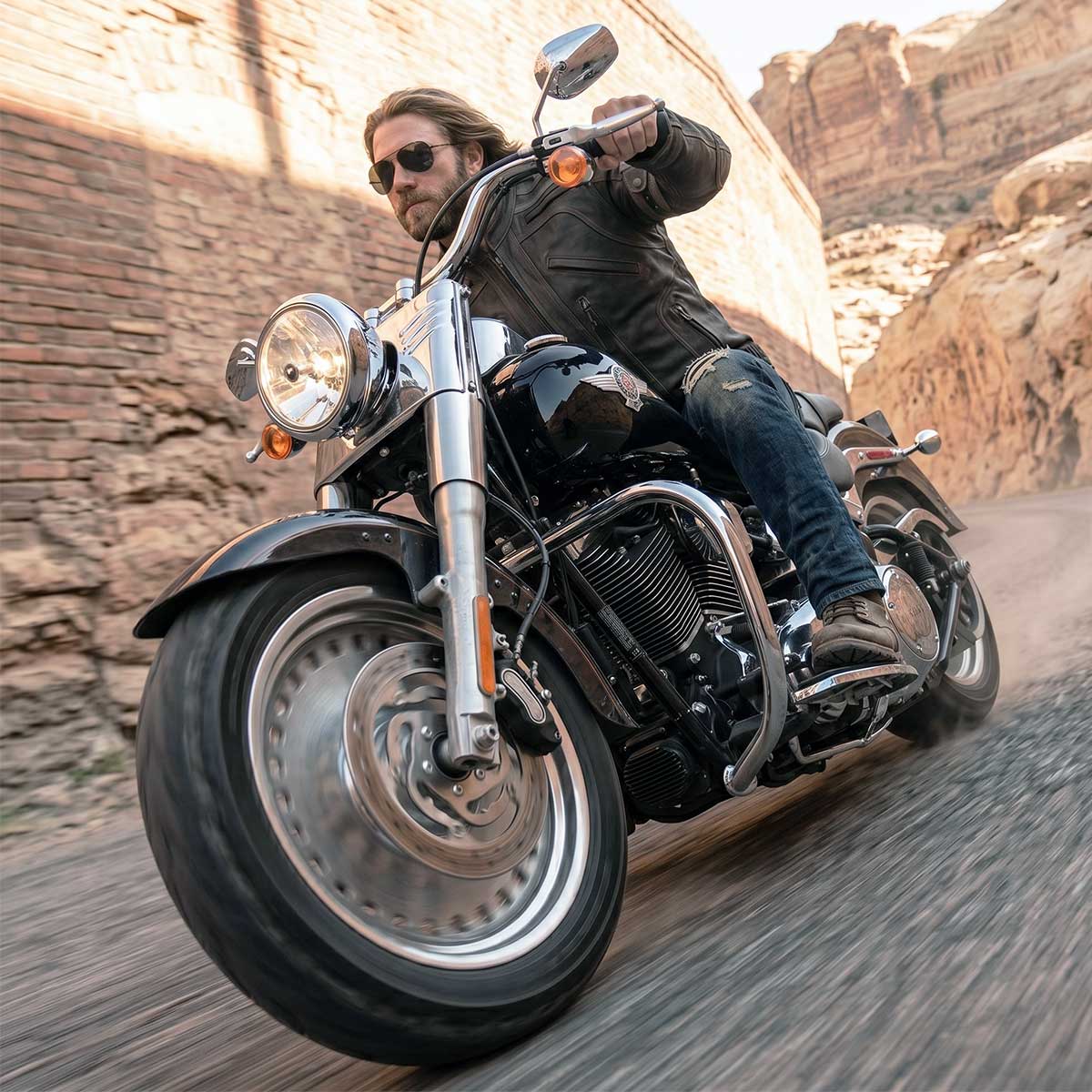 Milwaukee Leather Men's Matte Black Street CE Armored Motorcycle Vented Jacket - Reflective - LKM17012 - Image 5