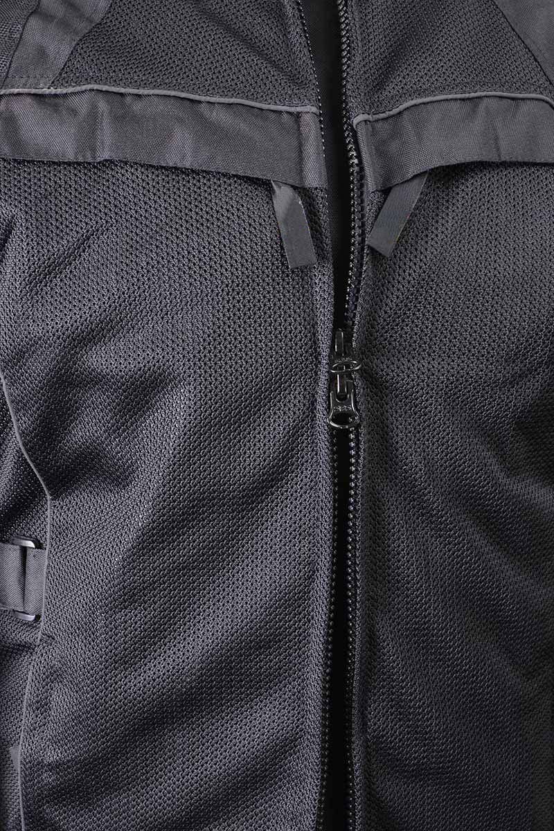 Milwaukee Leather Men's Shadow Black Textile Motorcycle Jacket w/ CE Armor - MPM17030 - Image 6