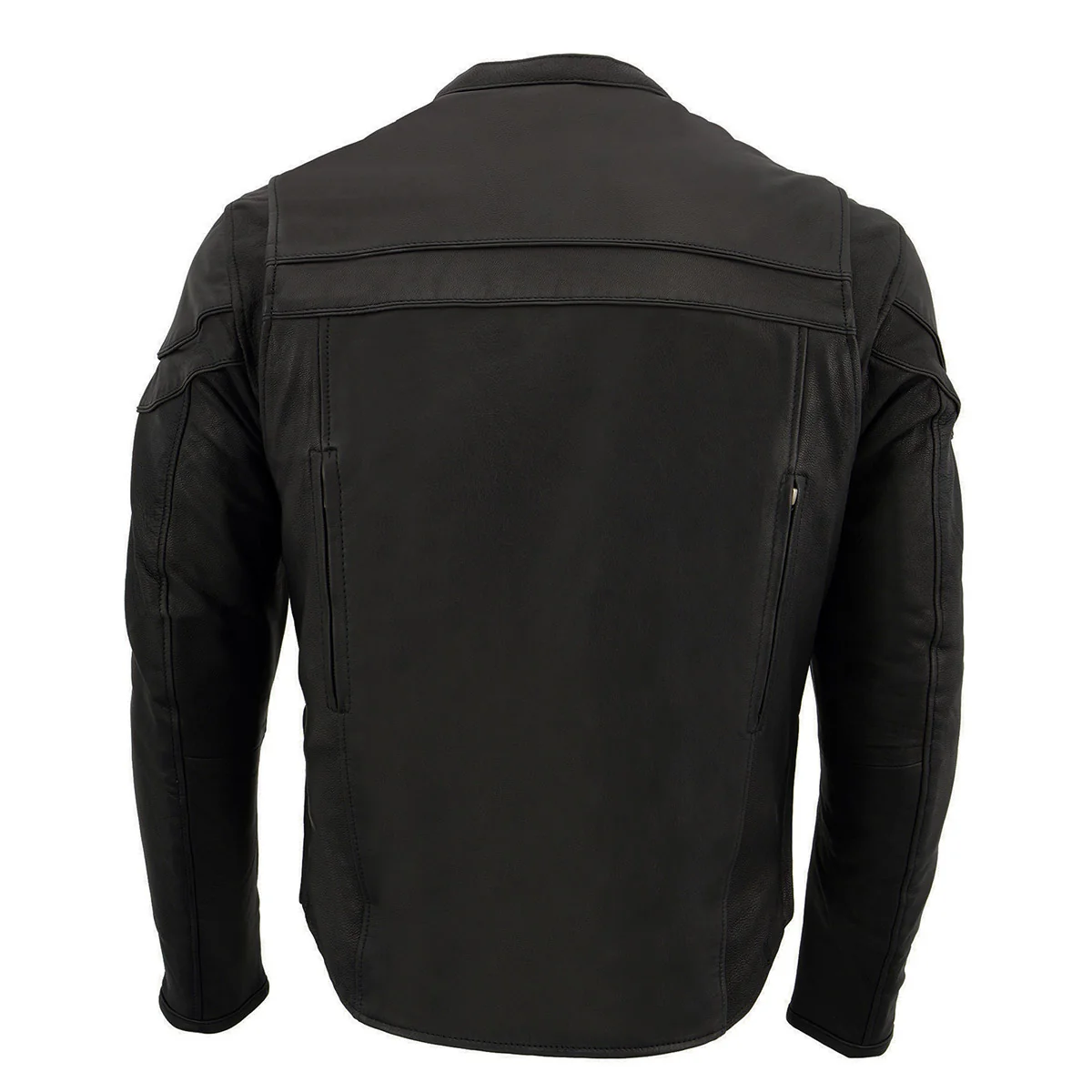 Milwaukee Leather ML1408 Men's Black 'Savage' Sporty Crossover Leather Jacket - Image 2