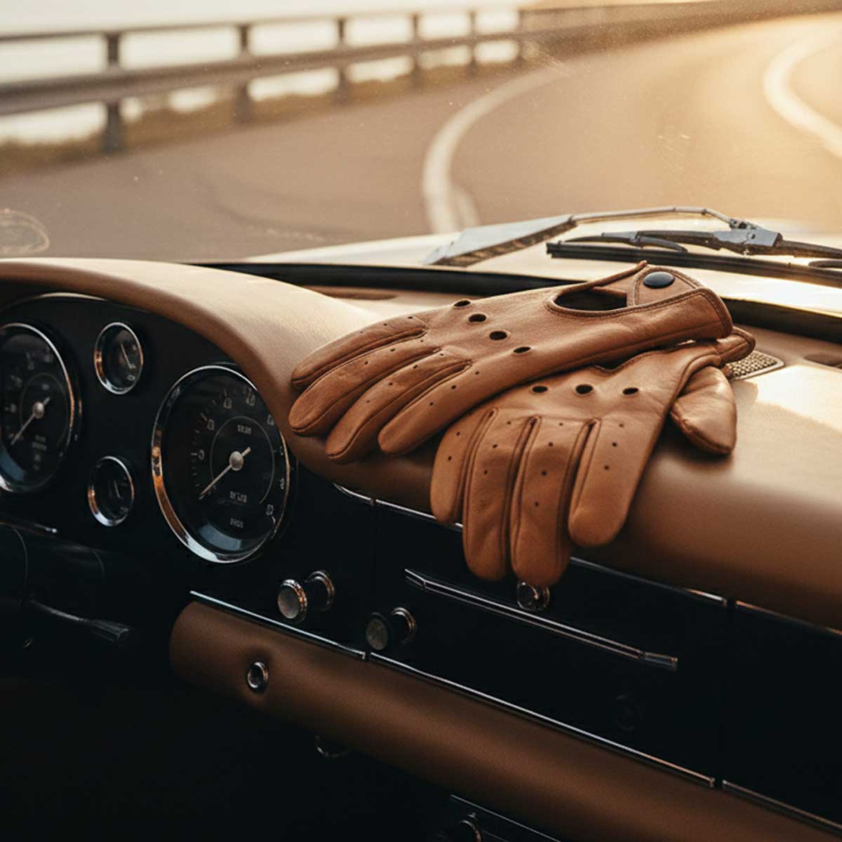 Milwaukee Leather MG7508 Men's Saddle Perforated Full-Finger Motorcycle Riding Gloves with Breathable Open Knuckle - Image 5
