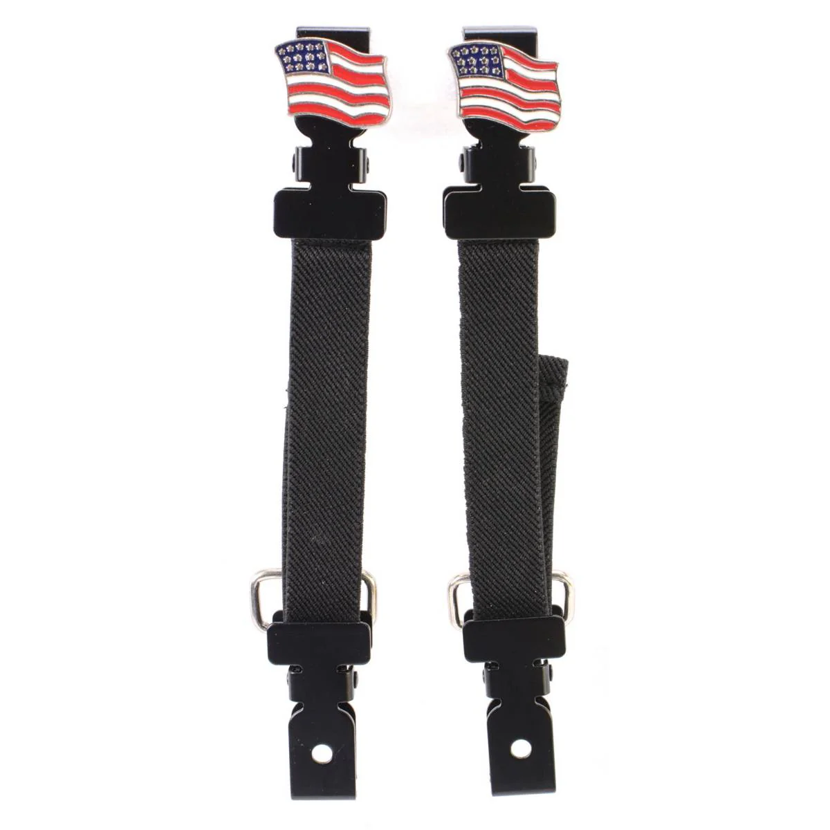 Milwaukee Leather Motorcycle Biker Elastic Bungee for Chaps or Pants in Various Emblems (Set of 2) MLA - Image 2