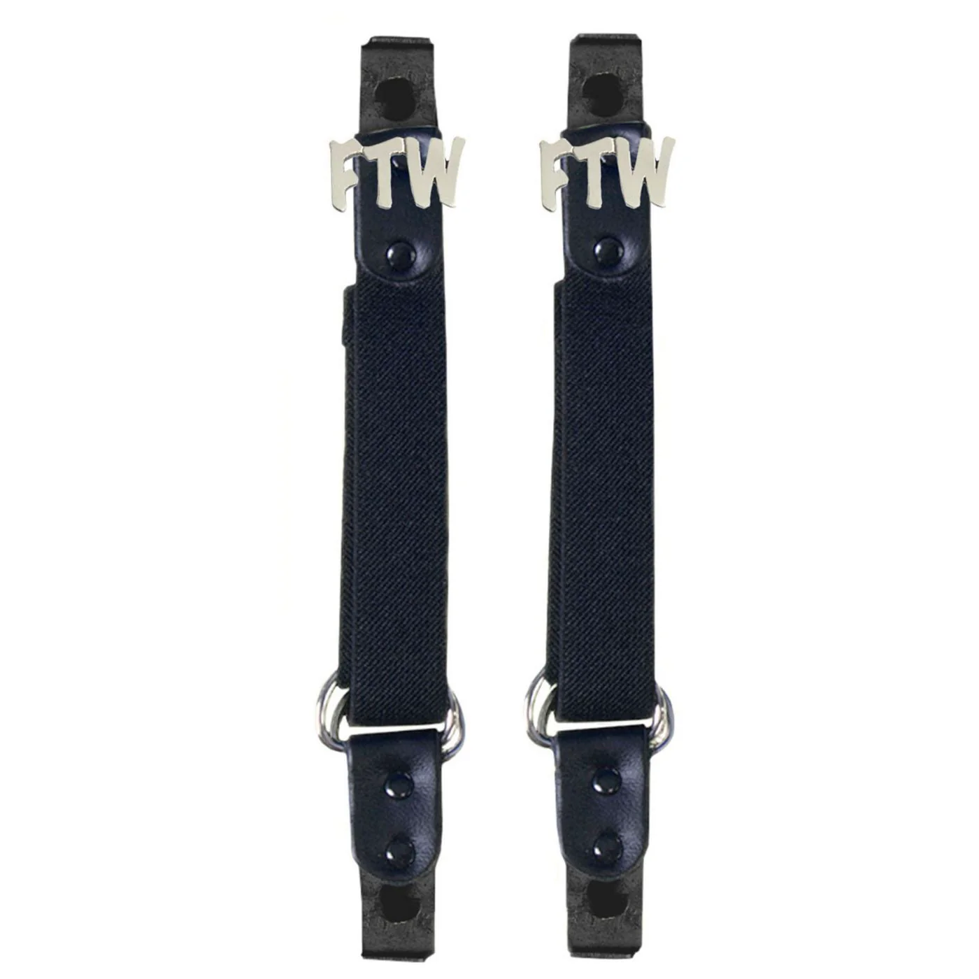 Milwaukee Leather MLA4019 FTW Motorcycle Biker Elastic Bungee Clips for Chaps or Pants (Set of 2)