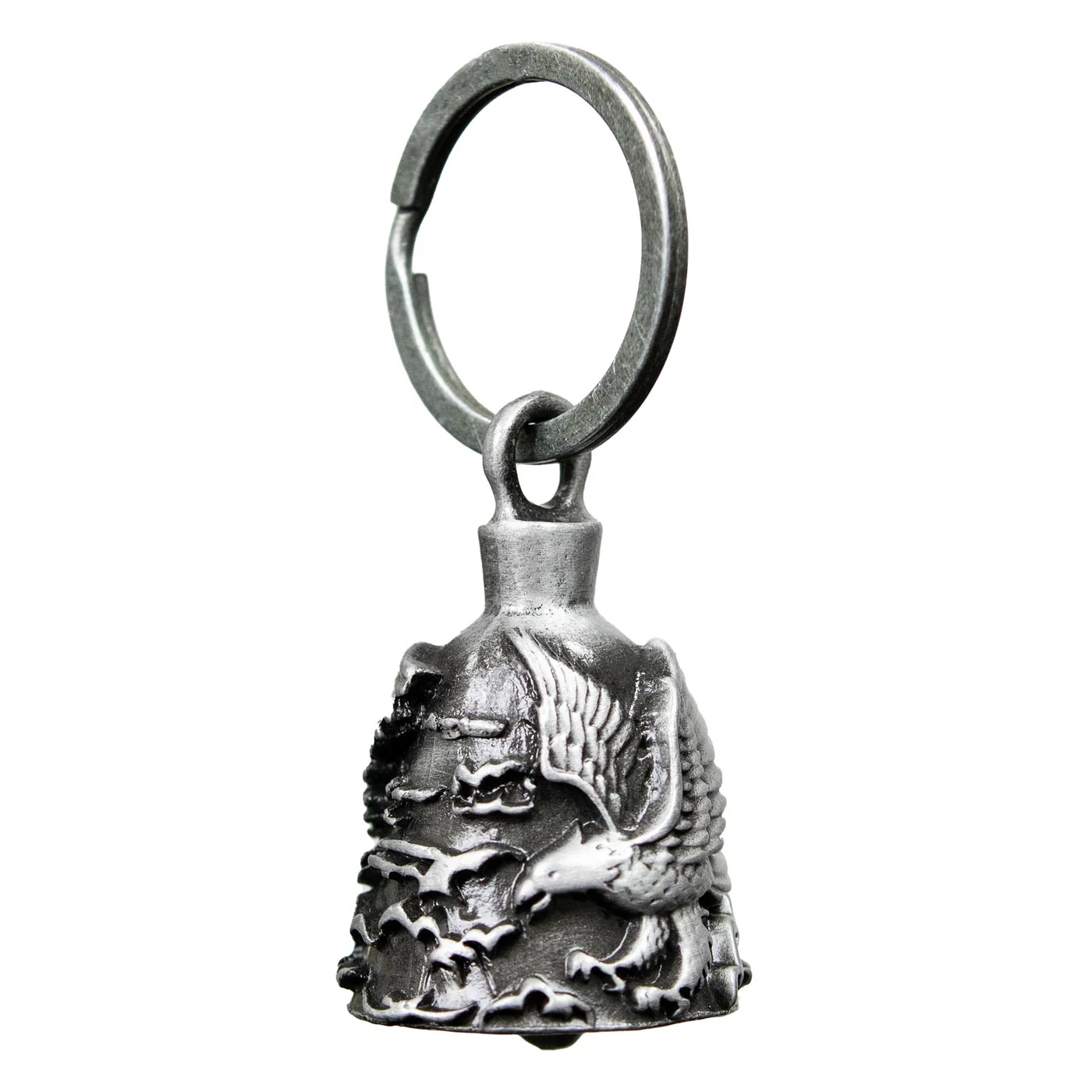 Milwaukee Leather MLB9005 'Eagle' Motorcycle Good Luck Bell | Key Chain Accessory for Bikers - Image 2