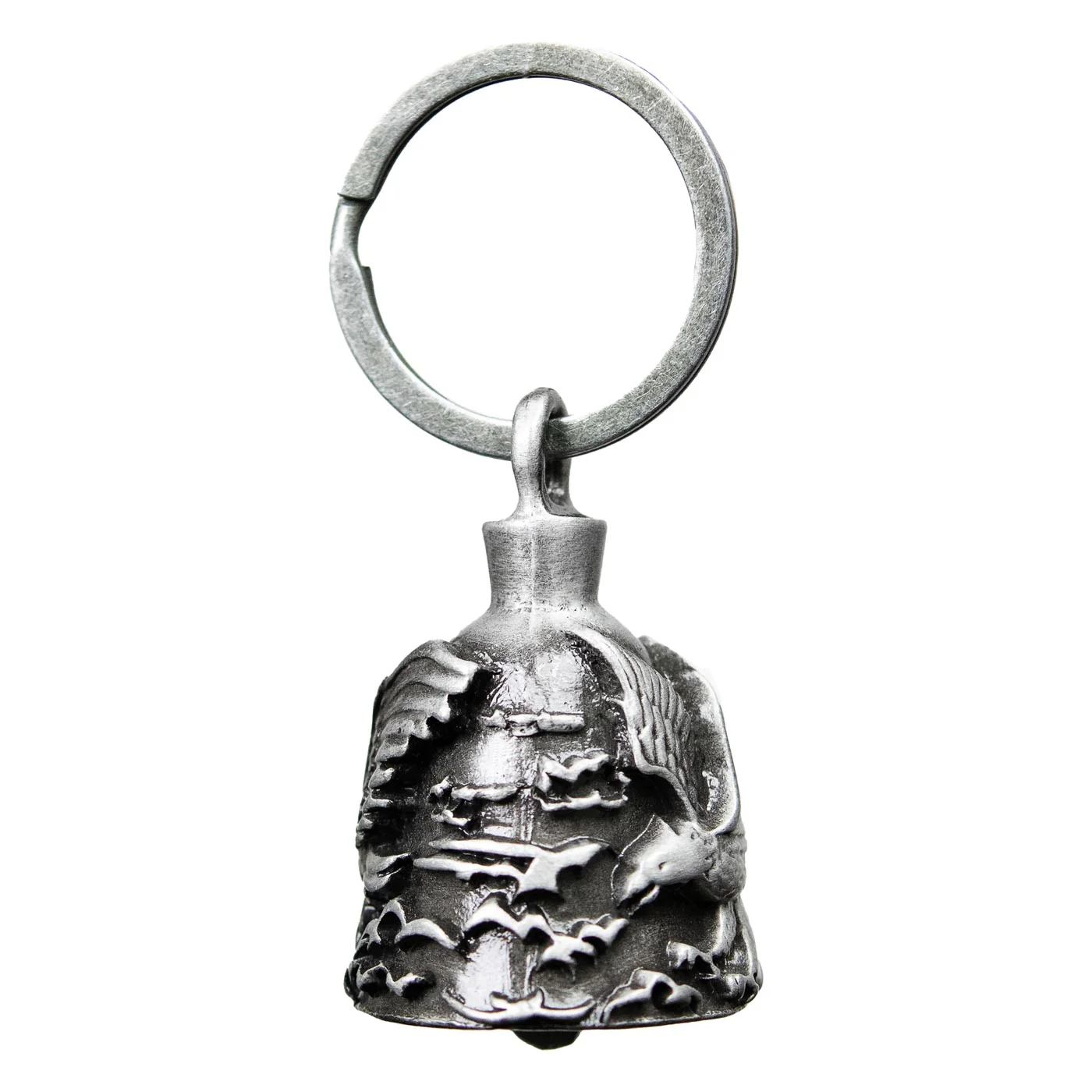 Milwaukee Leather MLB9005 'Eagle' Motorcycle Good Luck Bell | Key Chain Accessory for Bikers - Image 3