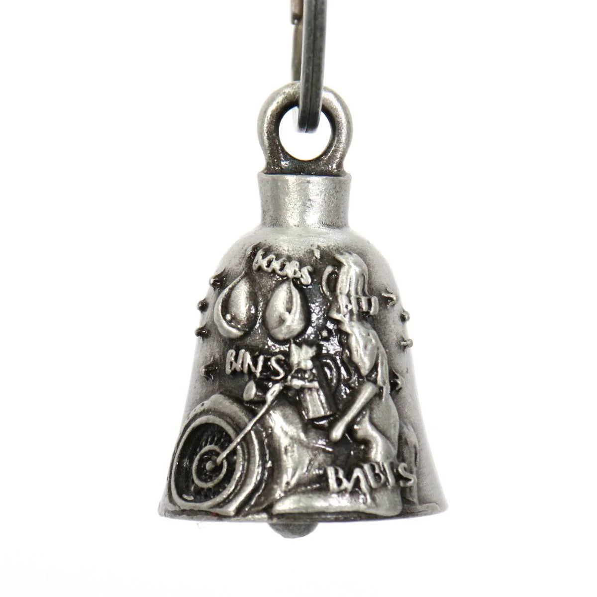 Milwaukee Leather MLB9021 'Biker Boobs - Beer Babes' Motorcycle Good Luck Bell | Key Chain Accessory for Bikers - Image 2