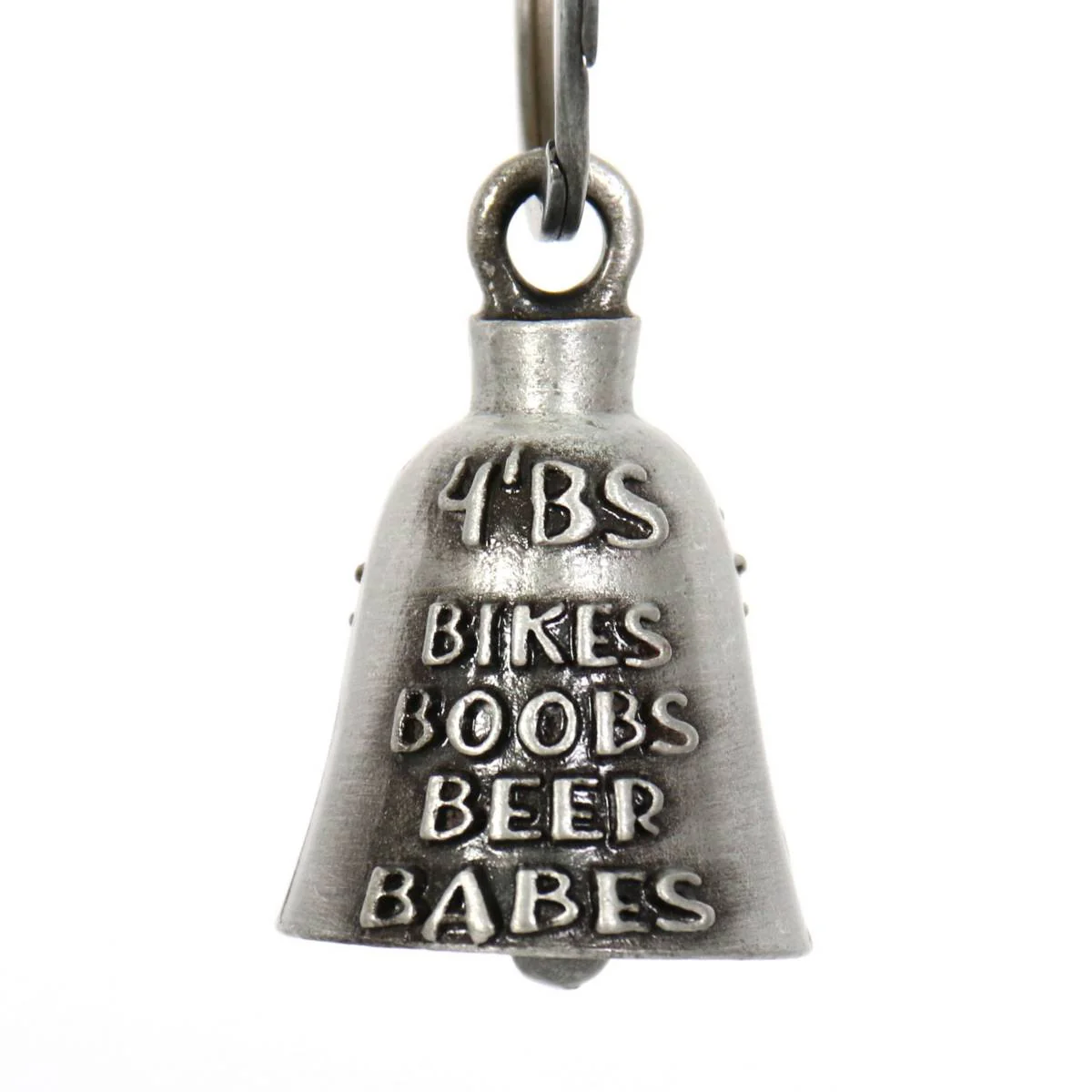 Milwaukee Leather MLB9021 'Biker Boobs - Beer Babes' Motorcycle Good Luck Bell | Key Chain Accessory for Bikers - Image 4